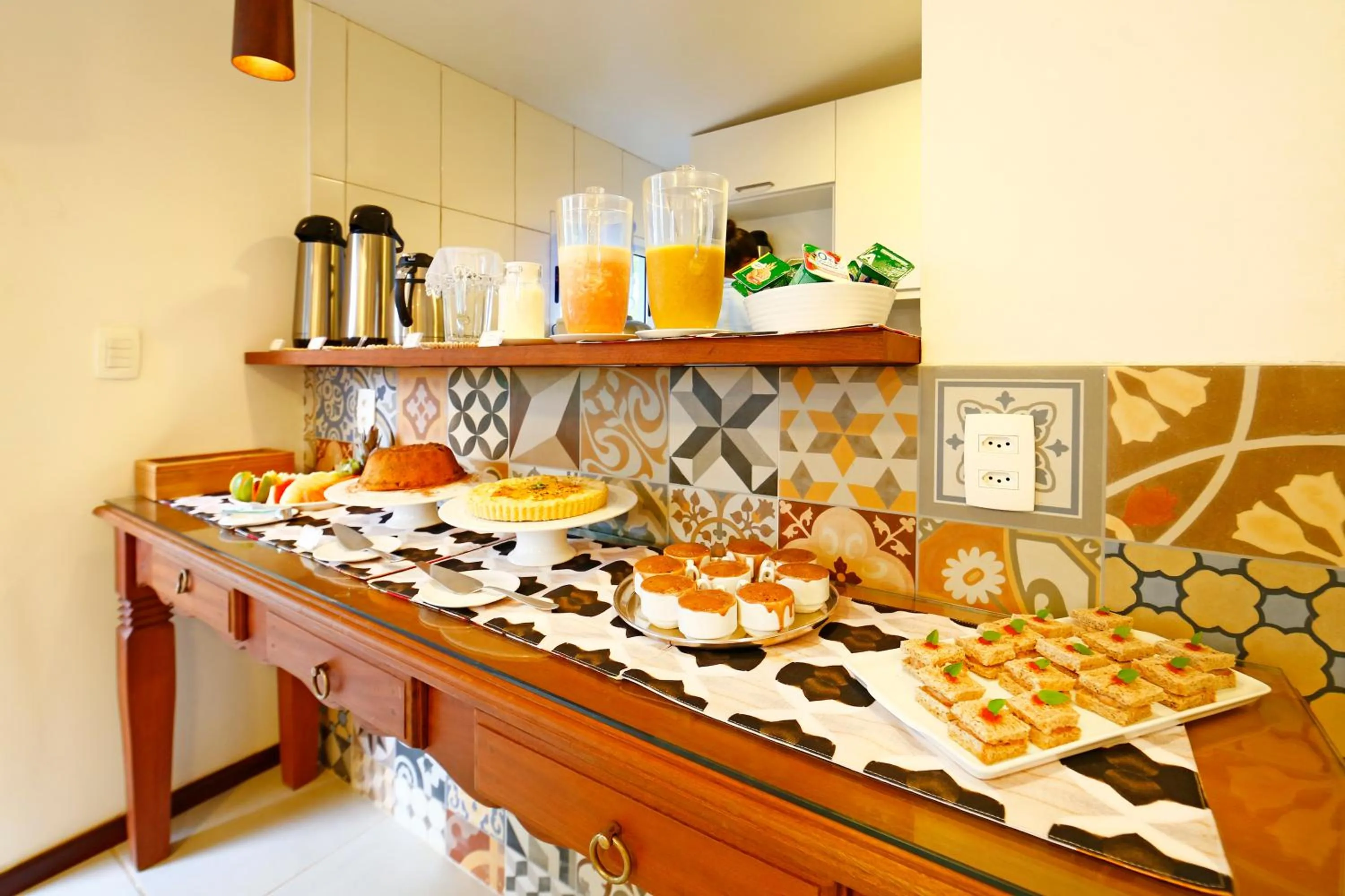 Food and drinks in Pousada Atoba