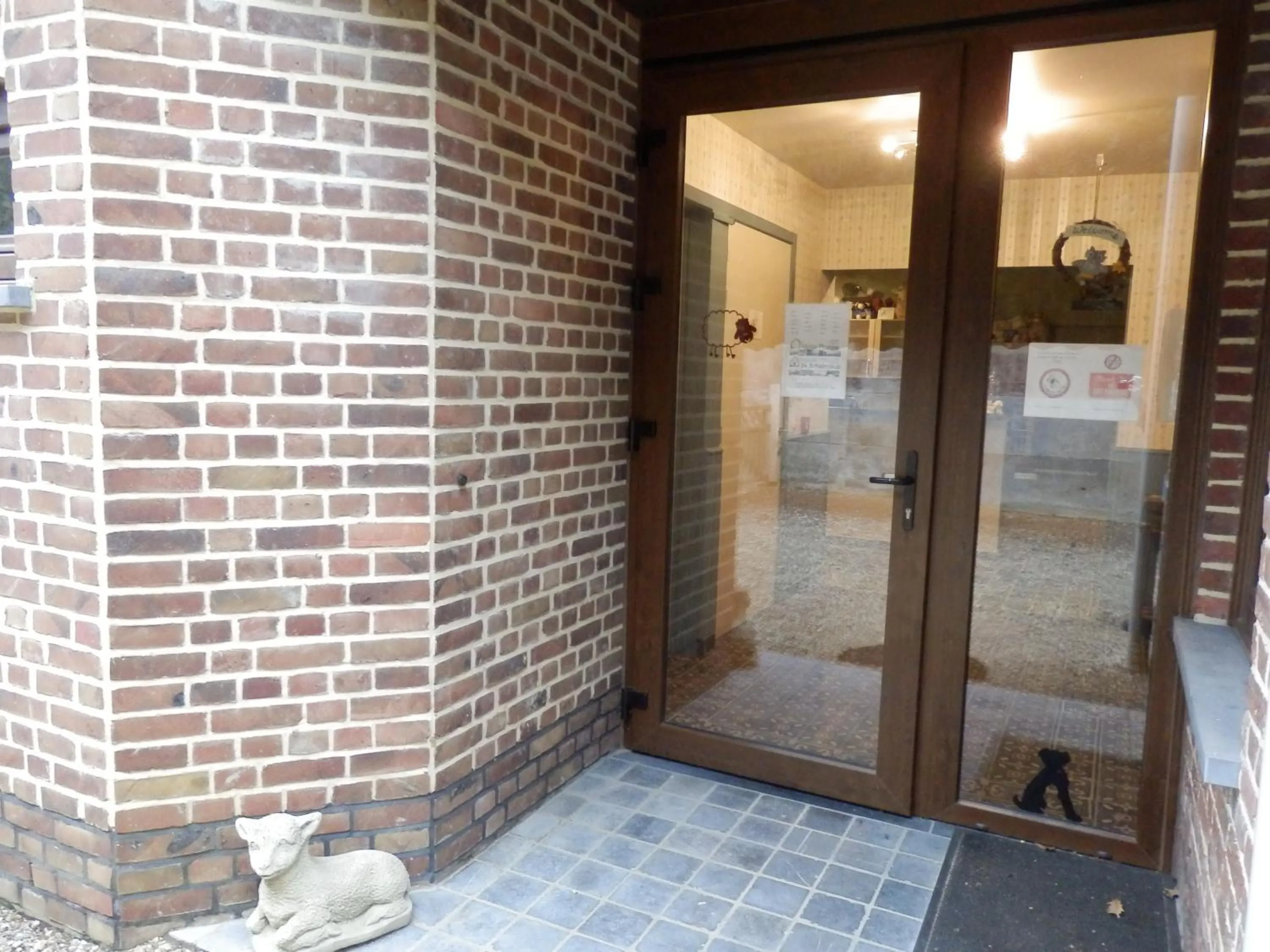 Facade/entrance in Hoevehotel Ronse