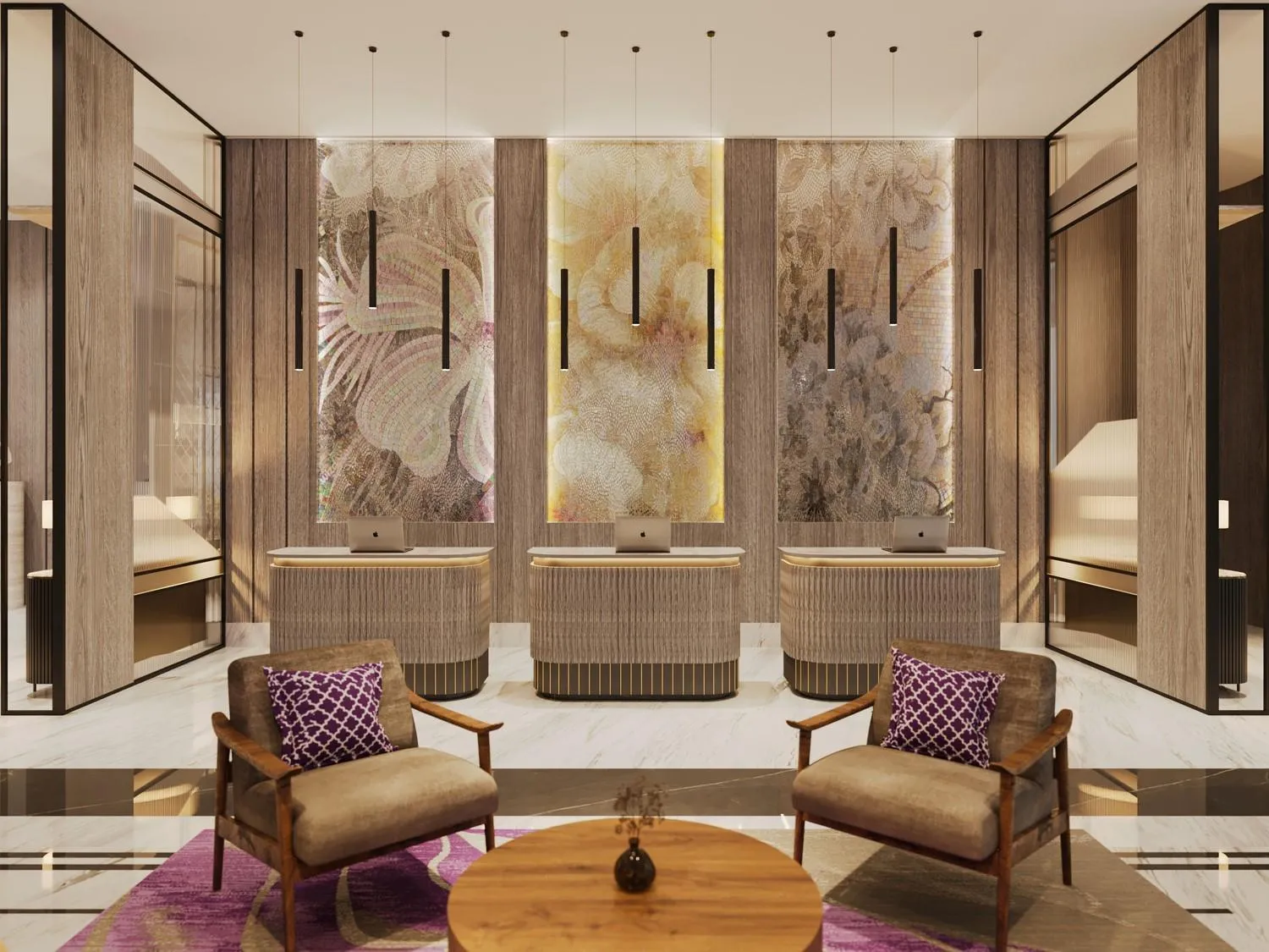 Living room in Vivanta Vrindavan