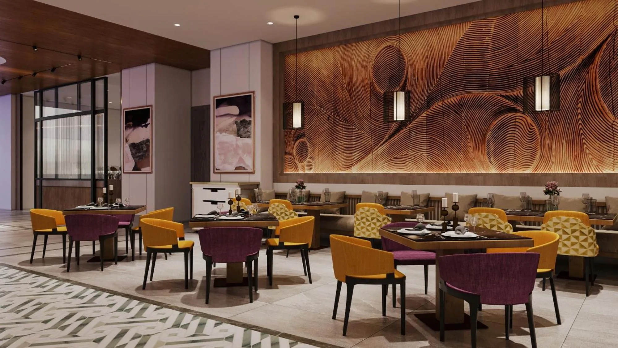 Restaurant/places to eat in Vivanta Vrindavan