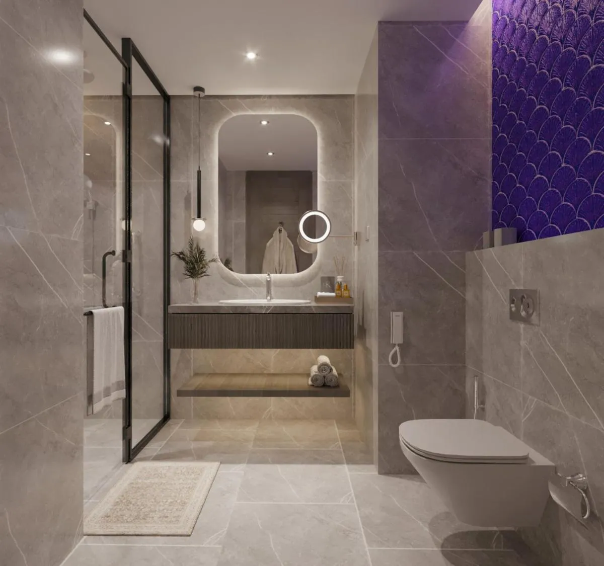 Shower in Vivanta Vrindavan