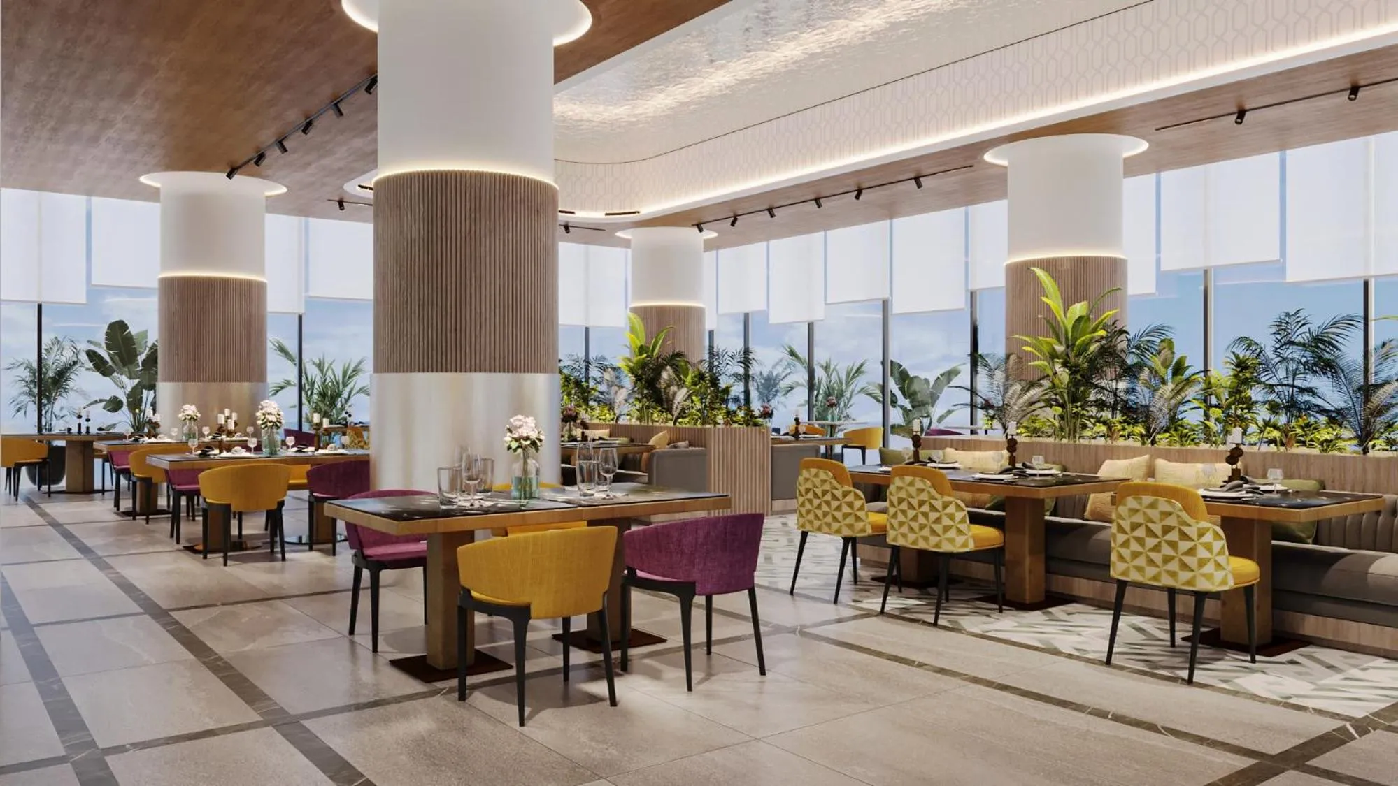 Restaurant/places to eat in Vivanta Vrindavan