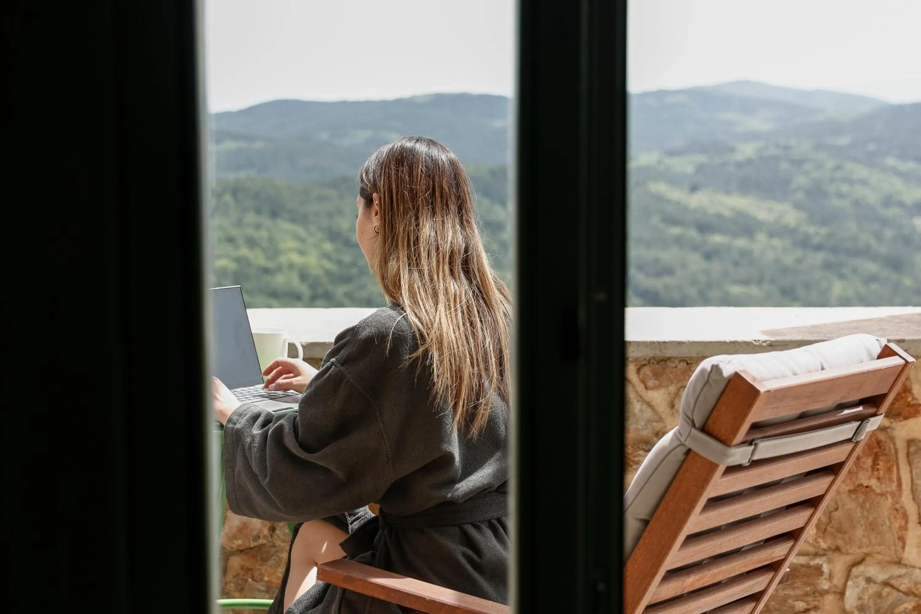 View (from property/room) in Foresta in Medias Mores