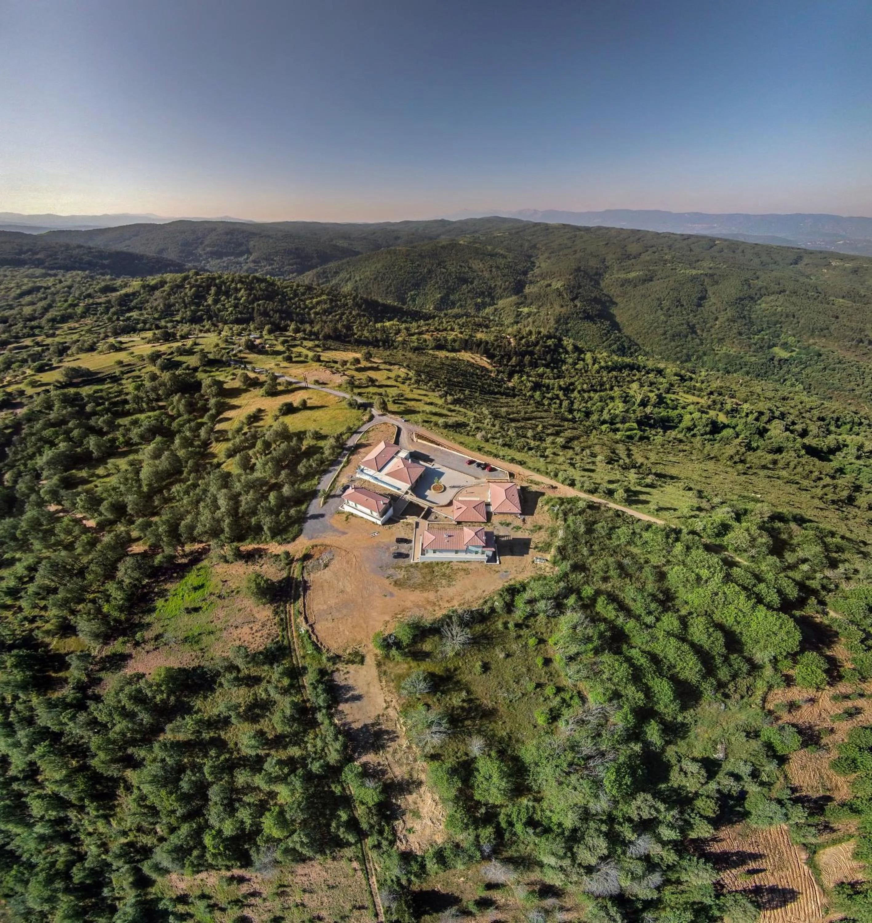 Bird's eye view in Foresta in Medias Mores