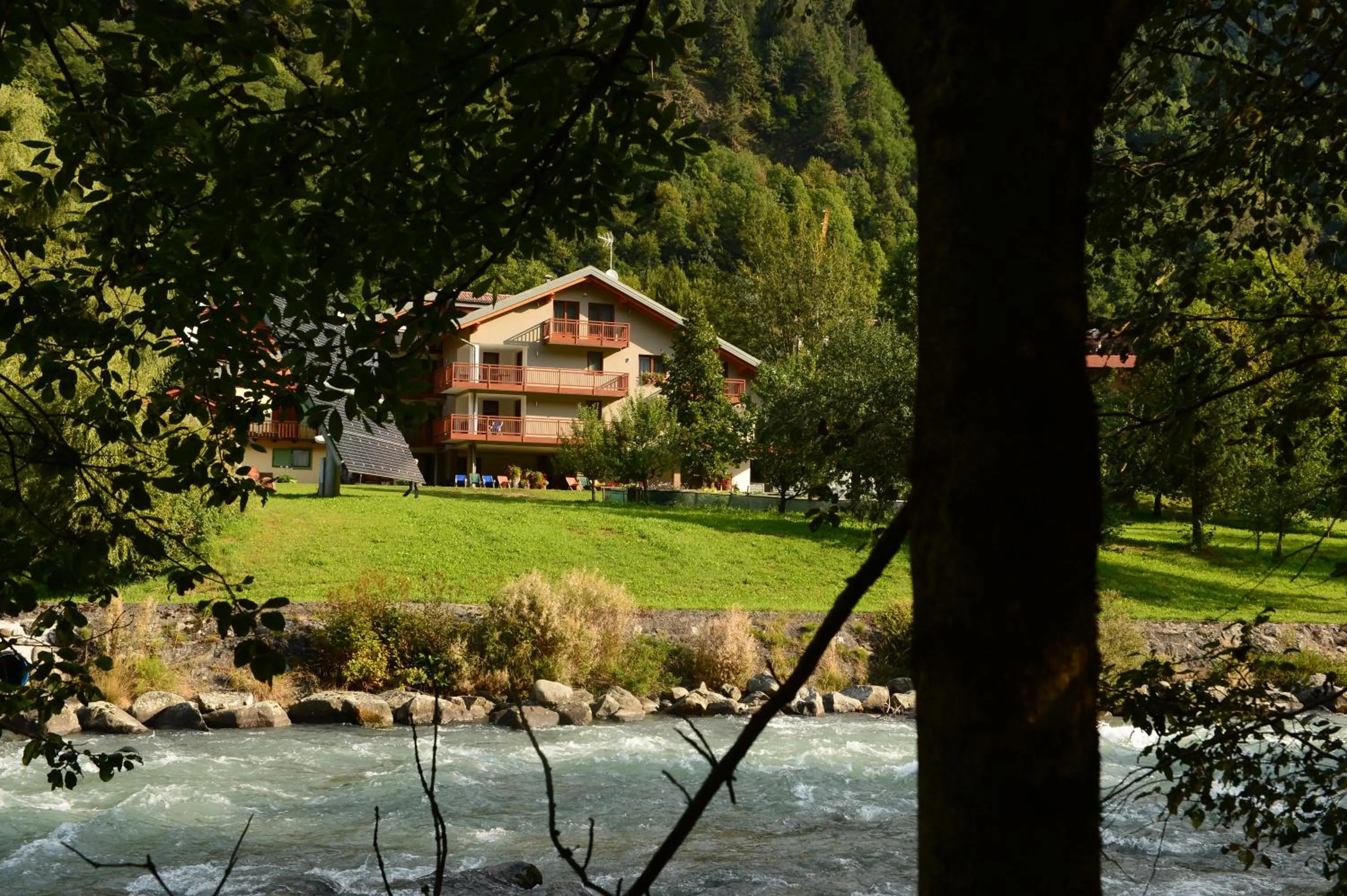 River view in La Casa al Noce