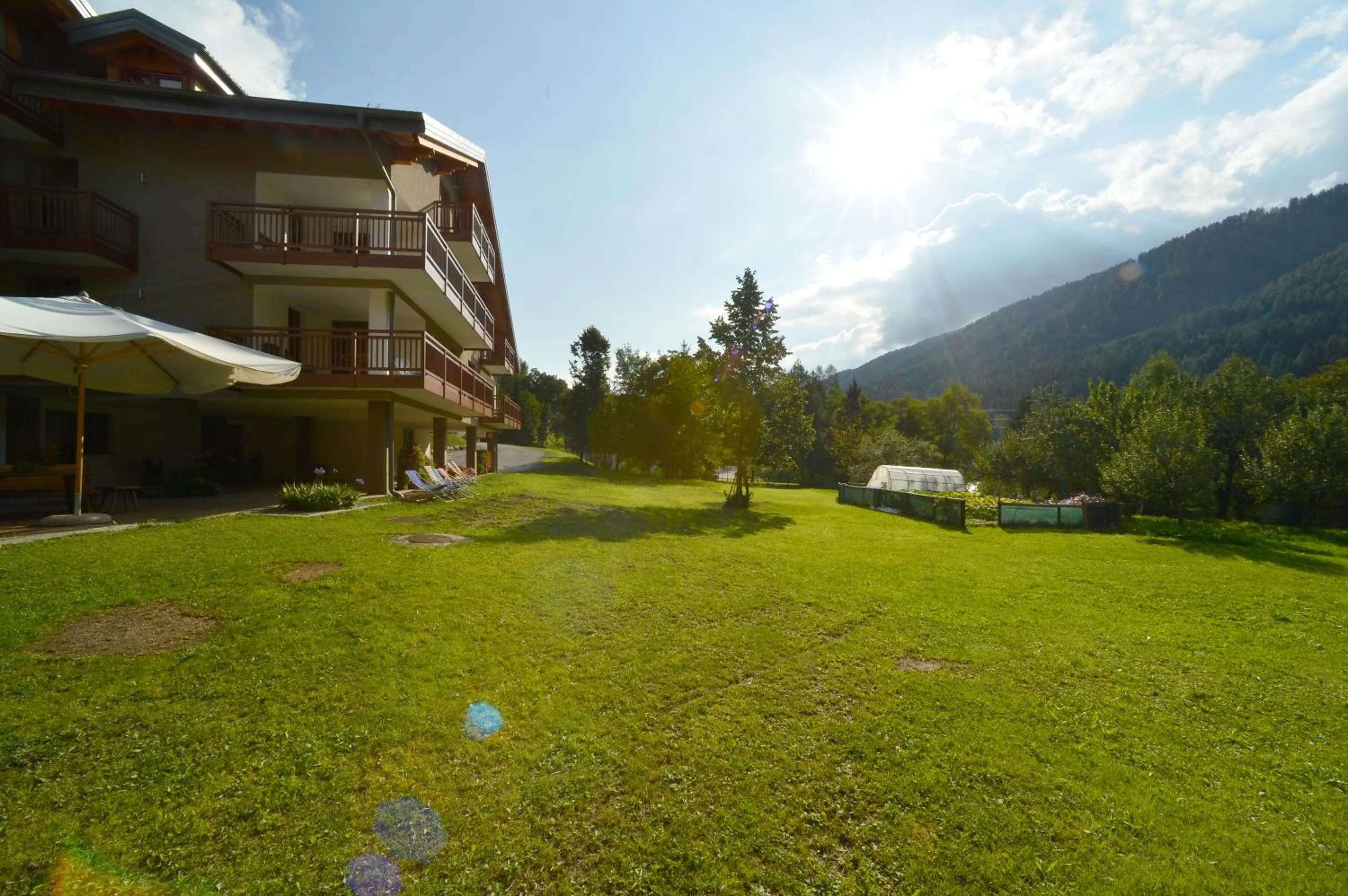 Garden in La Casa al Noce
