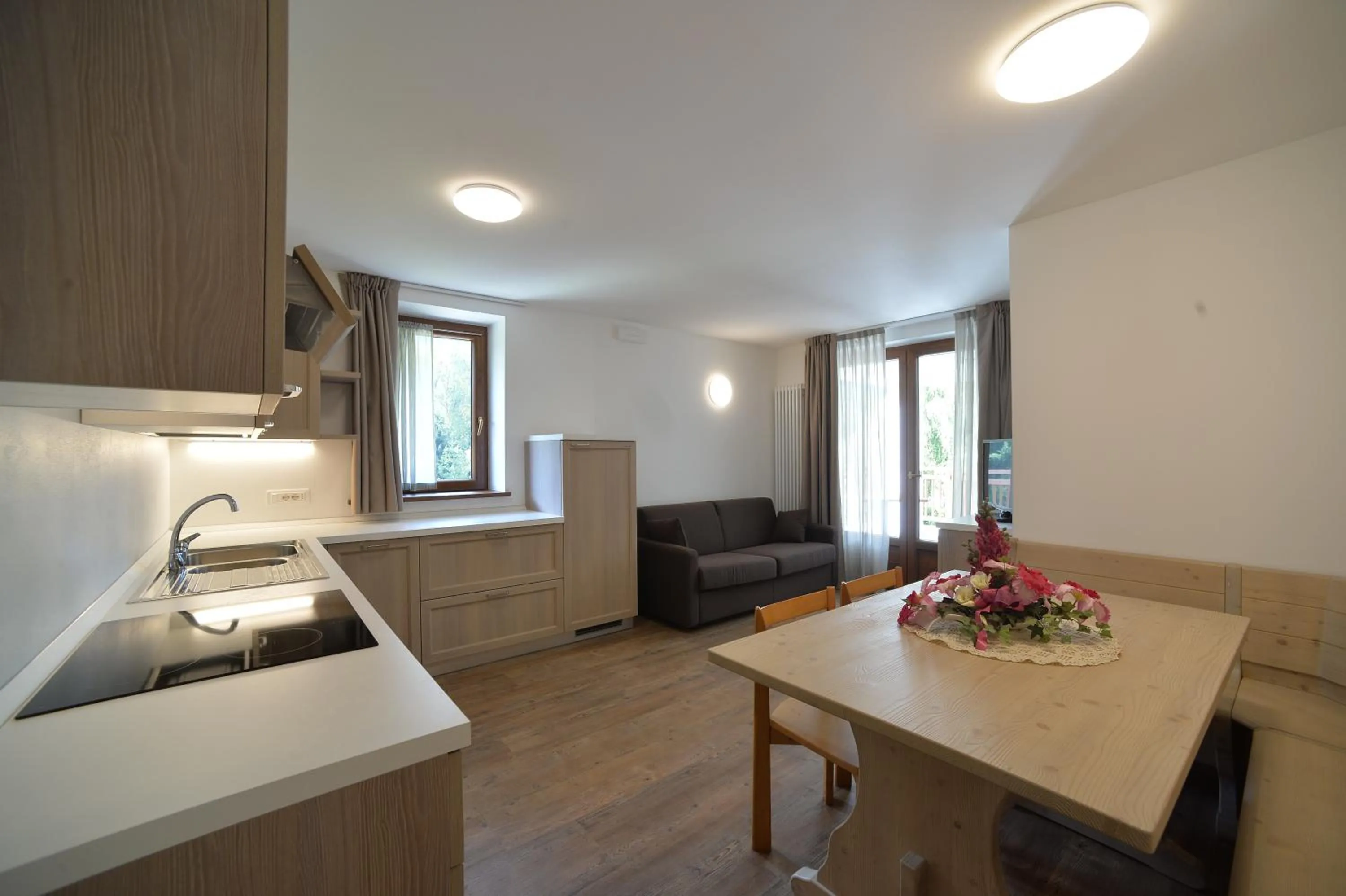 Living room in La Casa al Noce