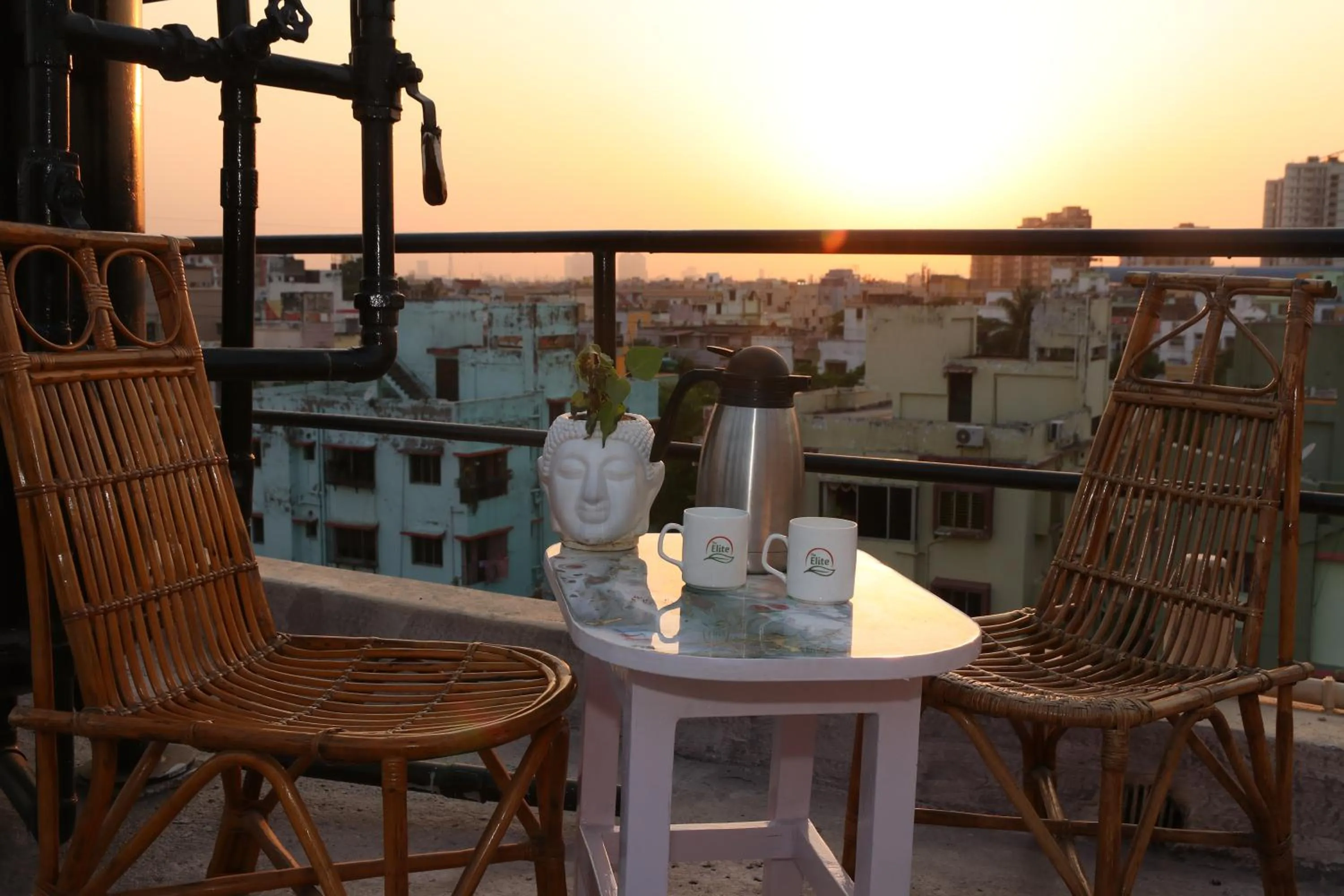 City view in The Elite Apartment Hotel