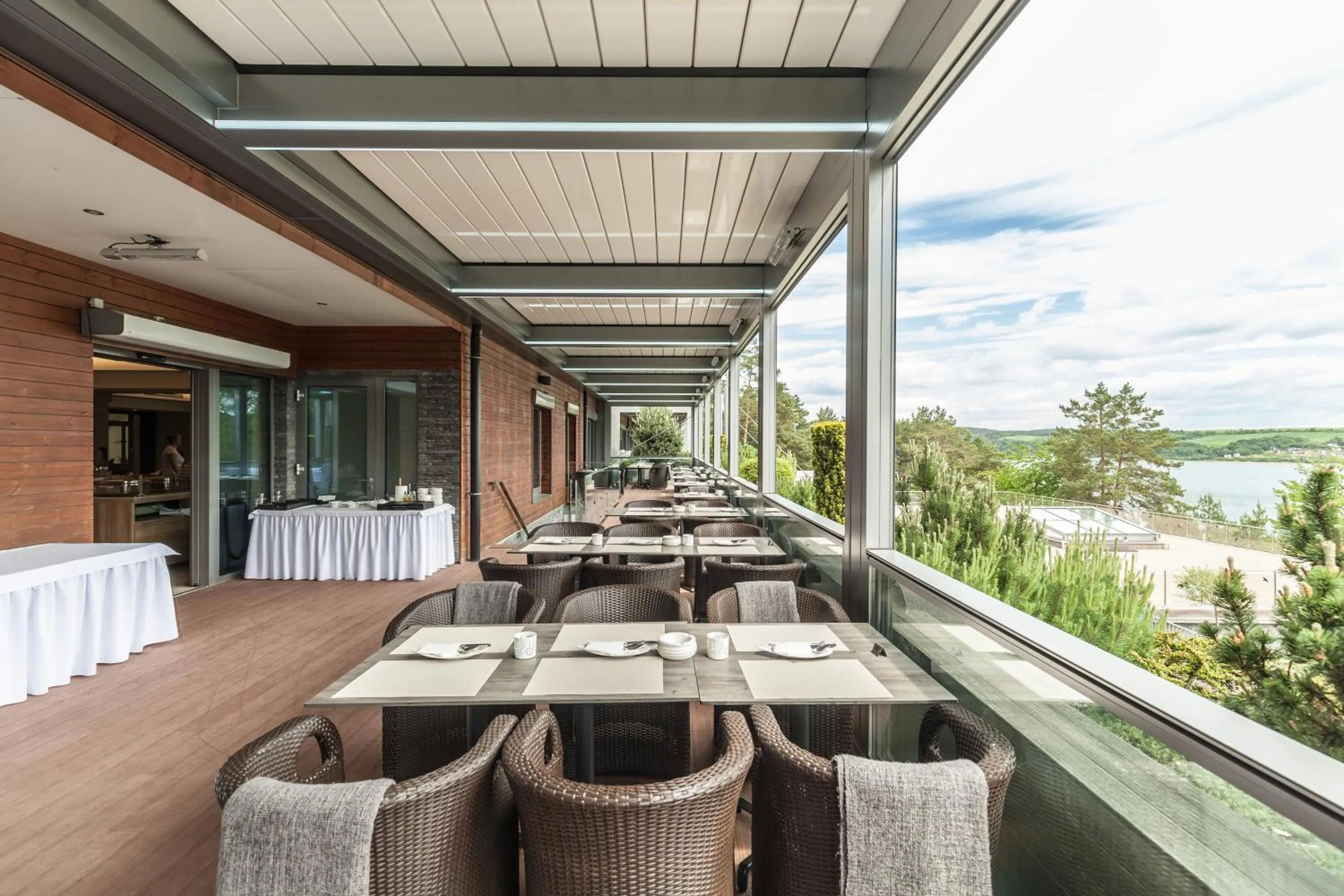 Restaurant/places to eat in Hotel Zelená Lagúna