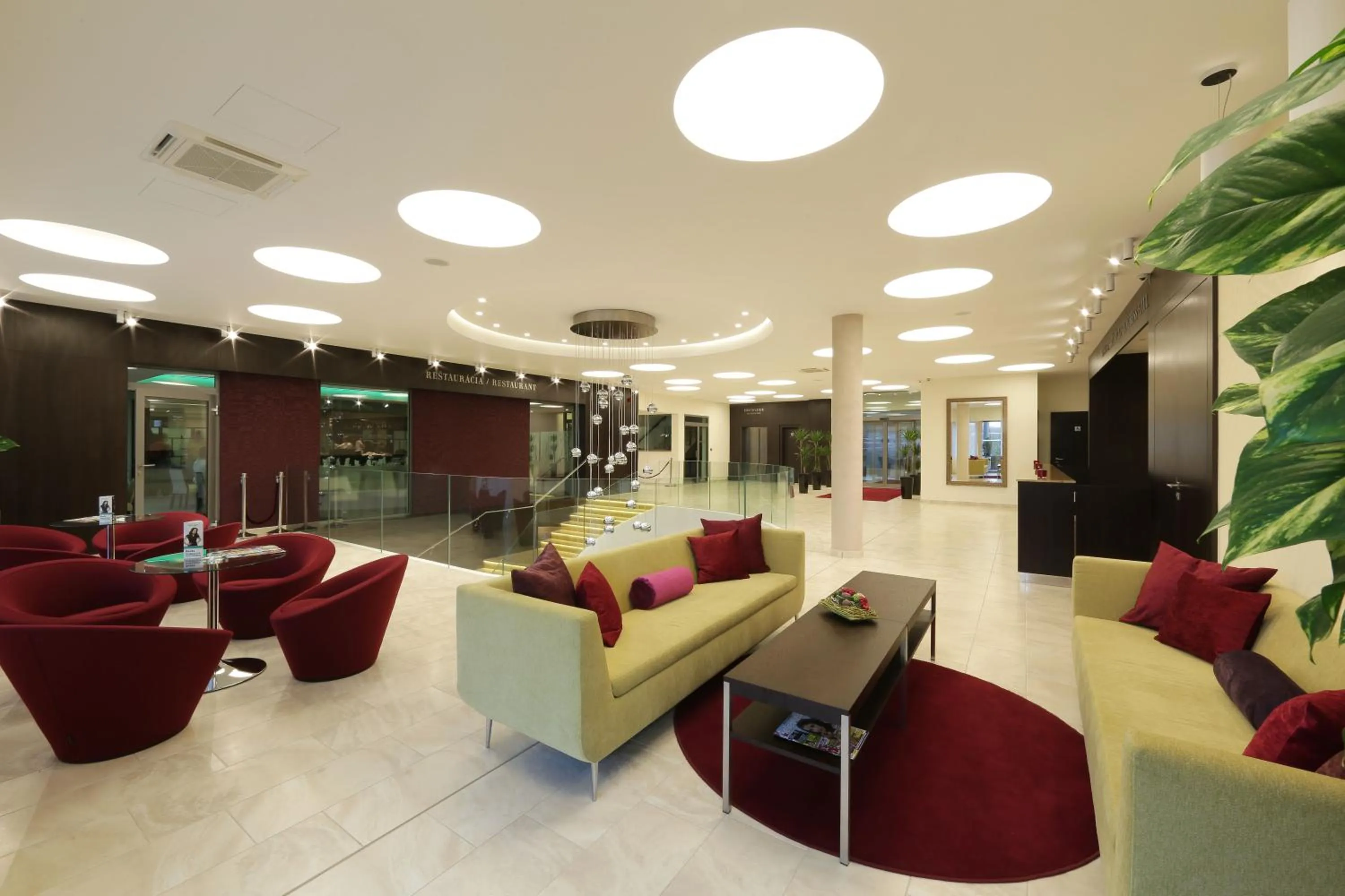 Lobby or reception in Hotel Zelená Lagúna