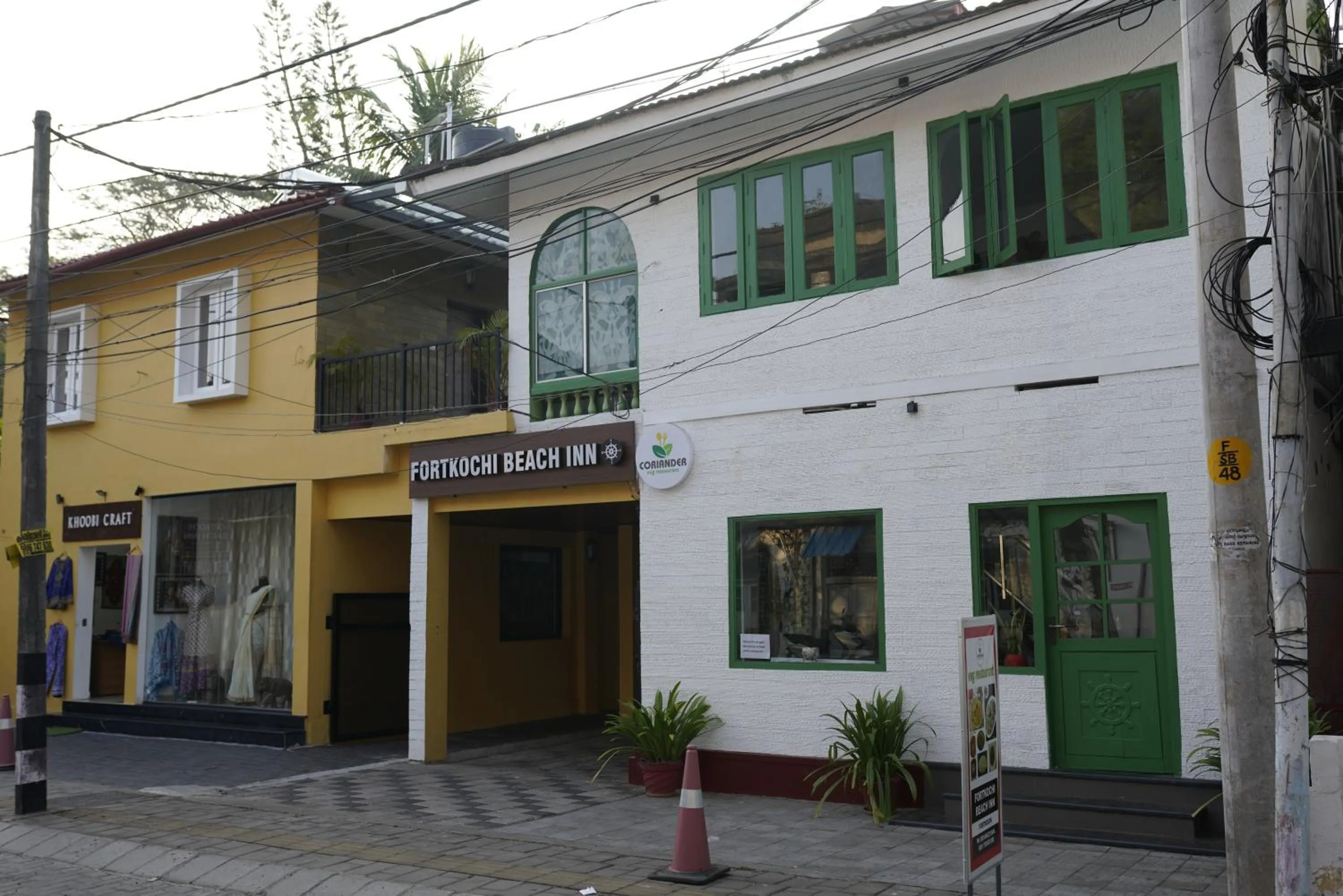 Property building in Fortkochi Beach Inn