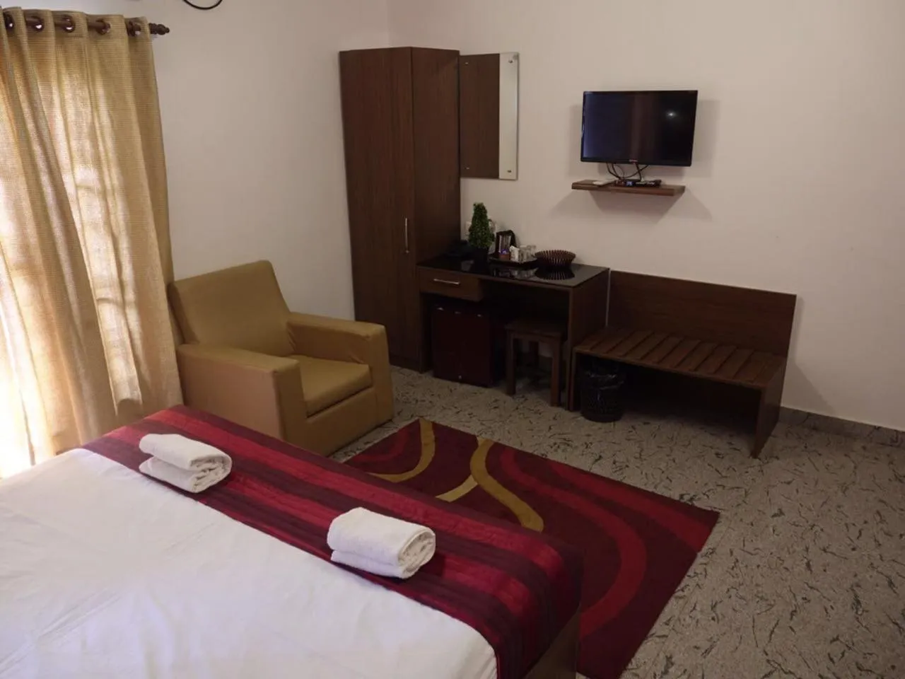 Bedroom, Bed in Fortkochi Beach Inn