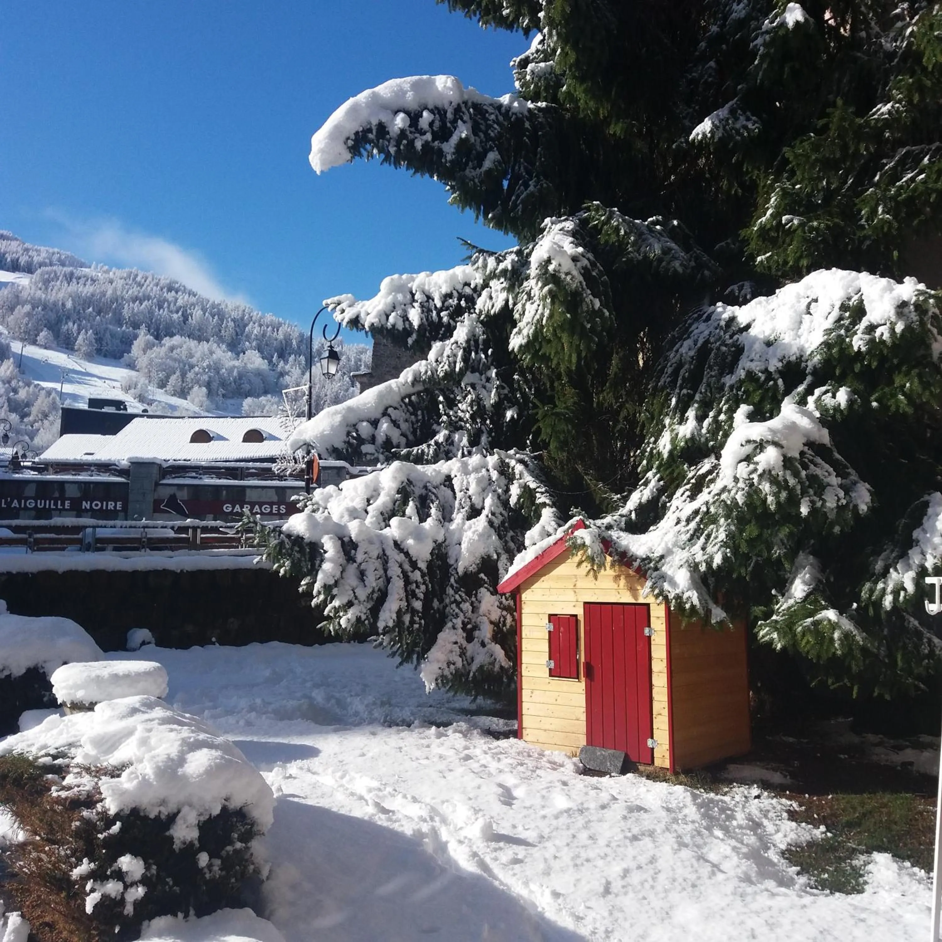 Winter in Aiguille Noire