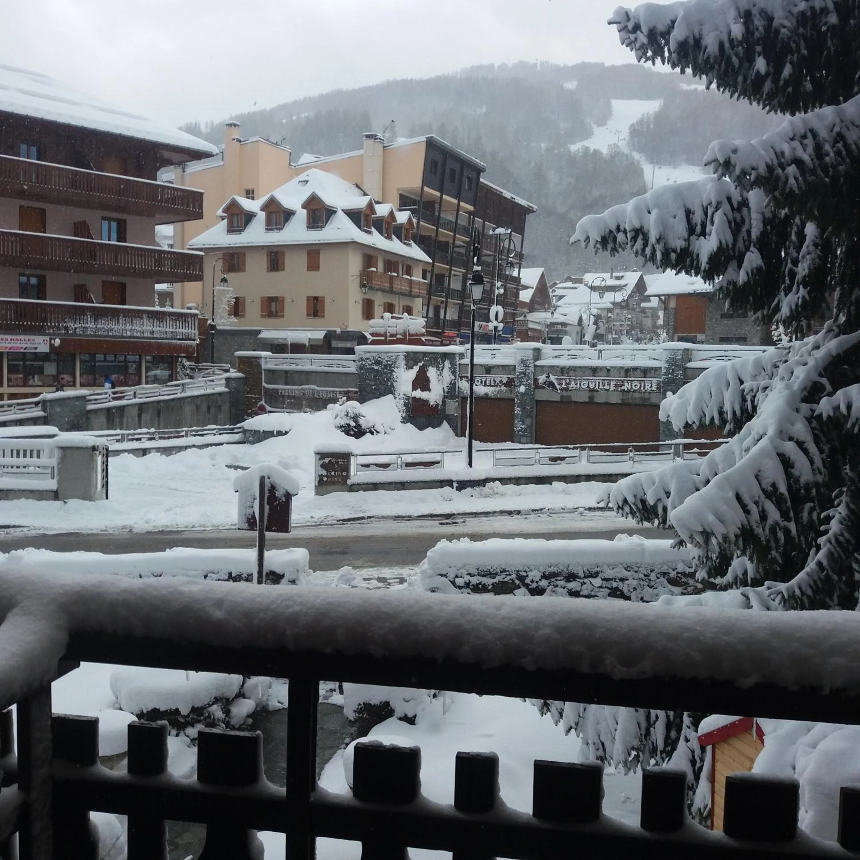 Winter in Aiguille Noire