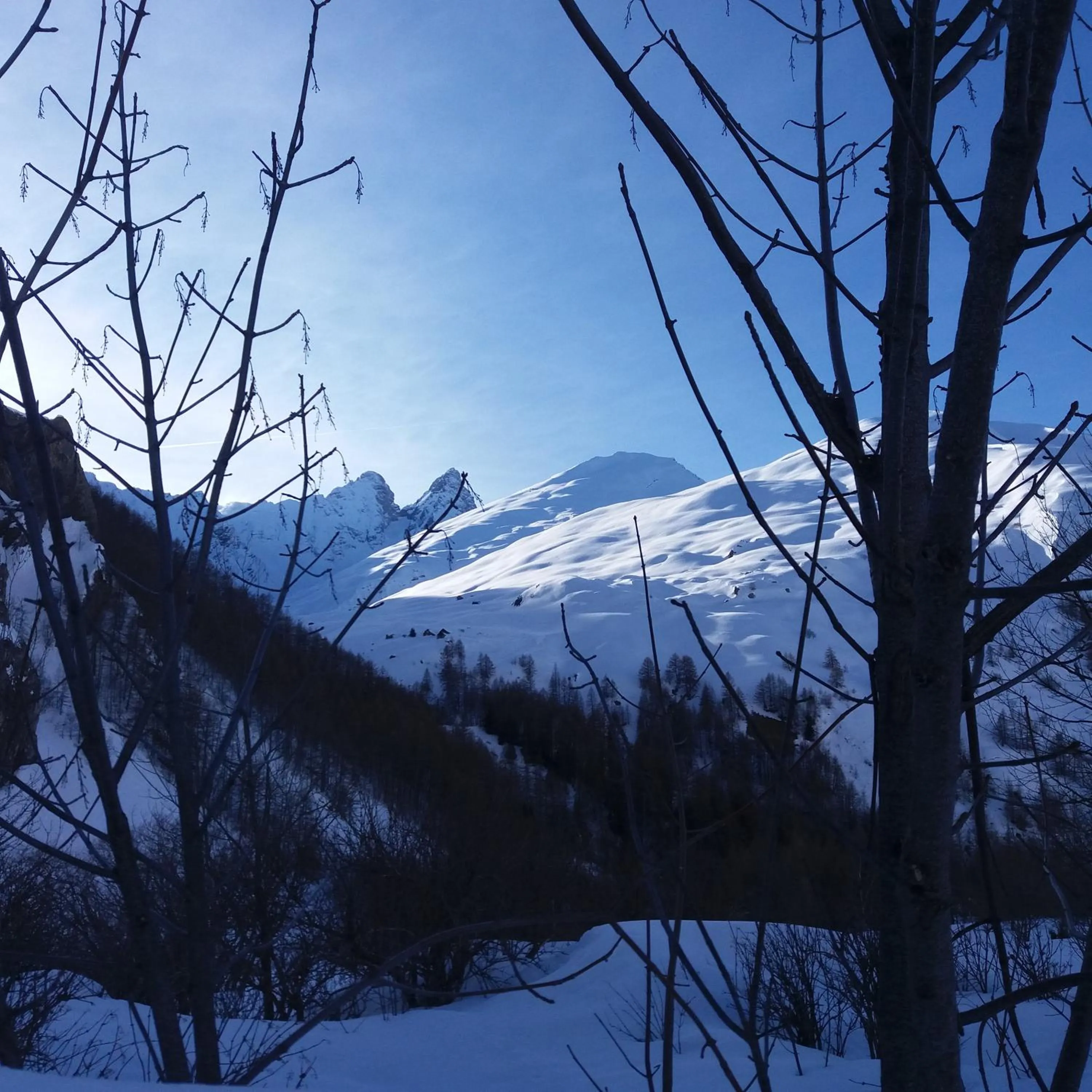 Winter in Aiguille Noire