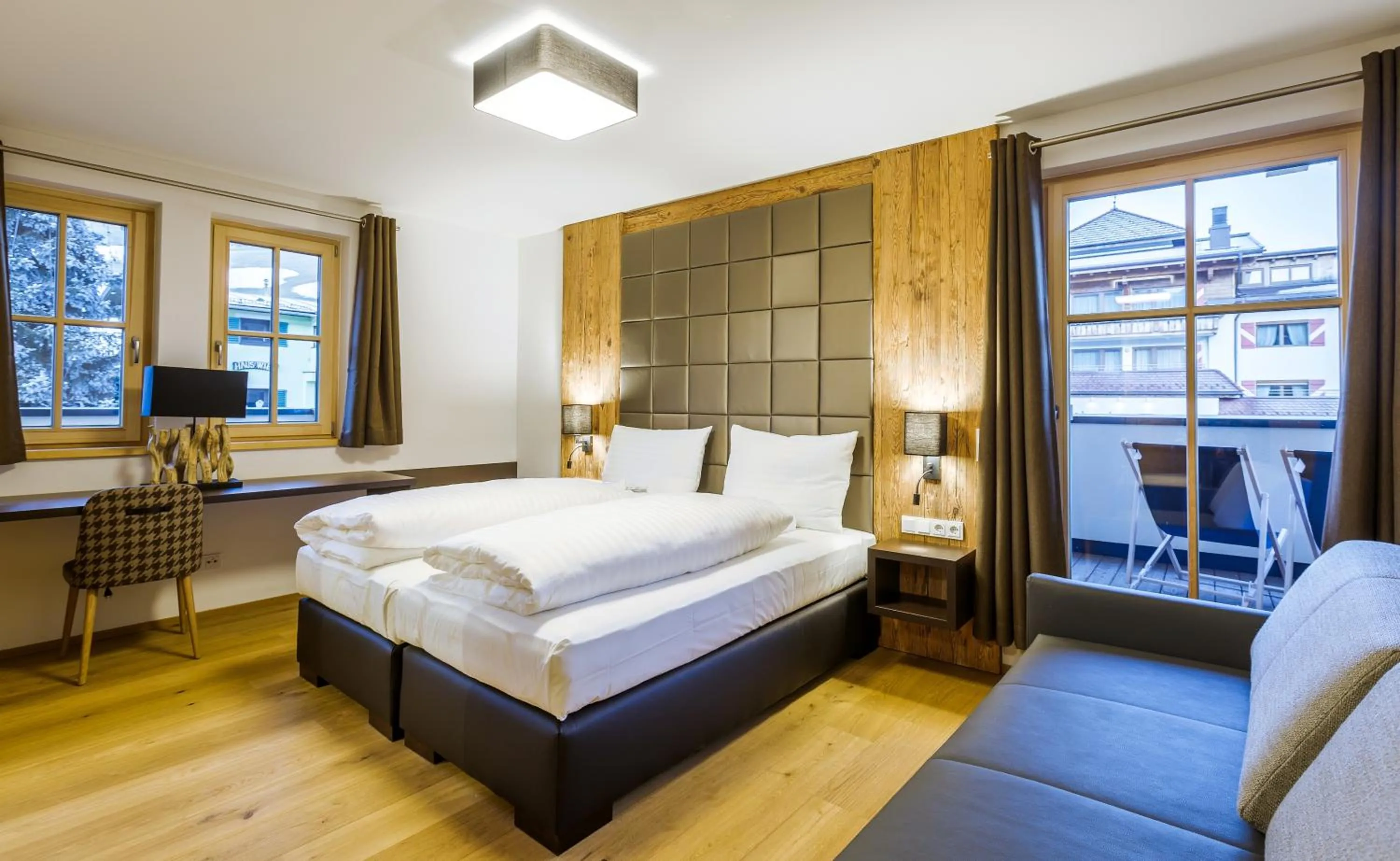 Bedroom, Bed in Bolodges Apartments by Alpin Rentals