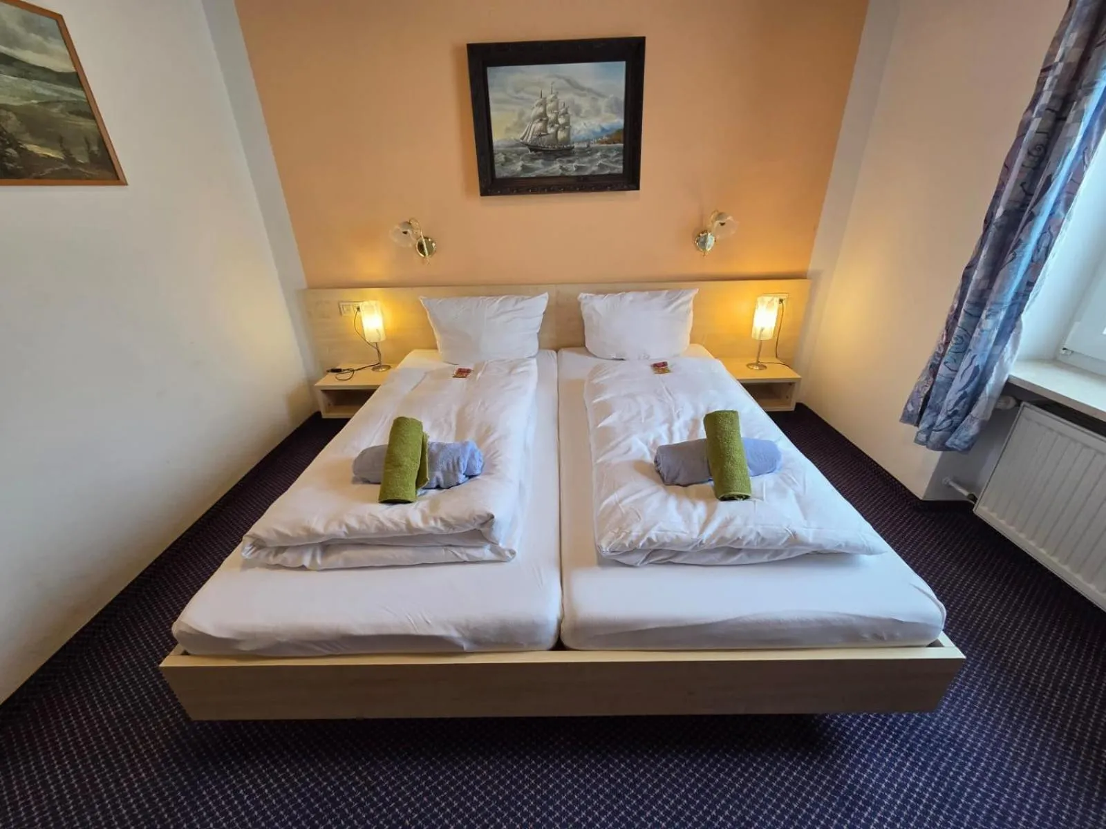 Photo of the whole room, Bed in Hotel BURGWALD
