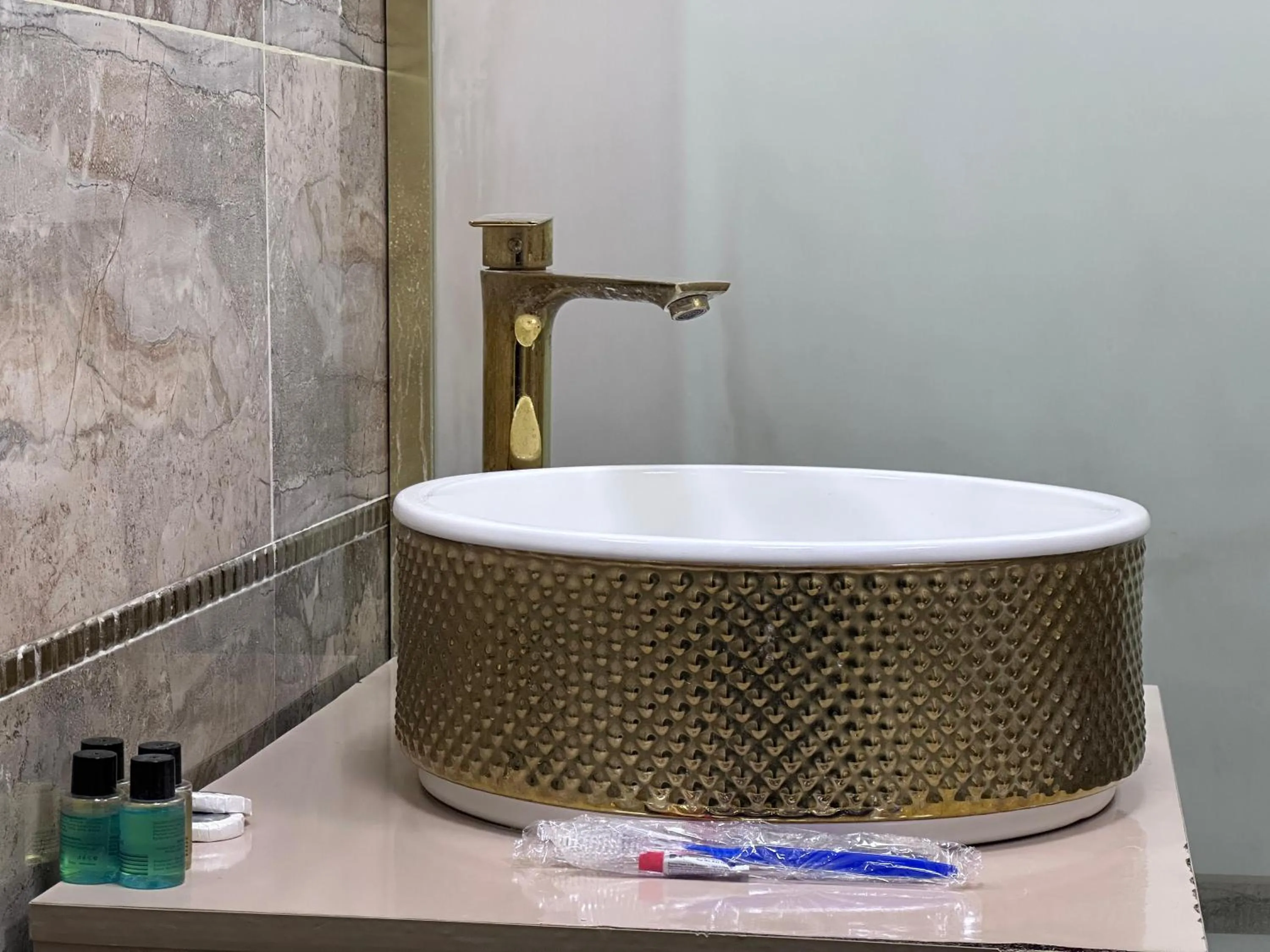 Bathroom in Central City Hotel