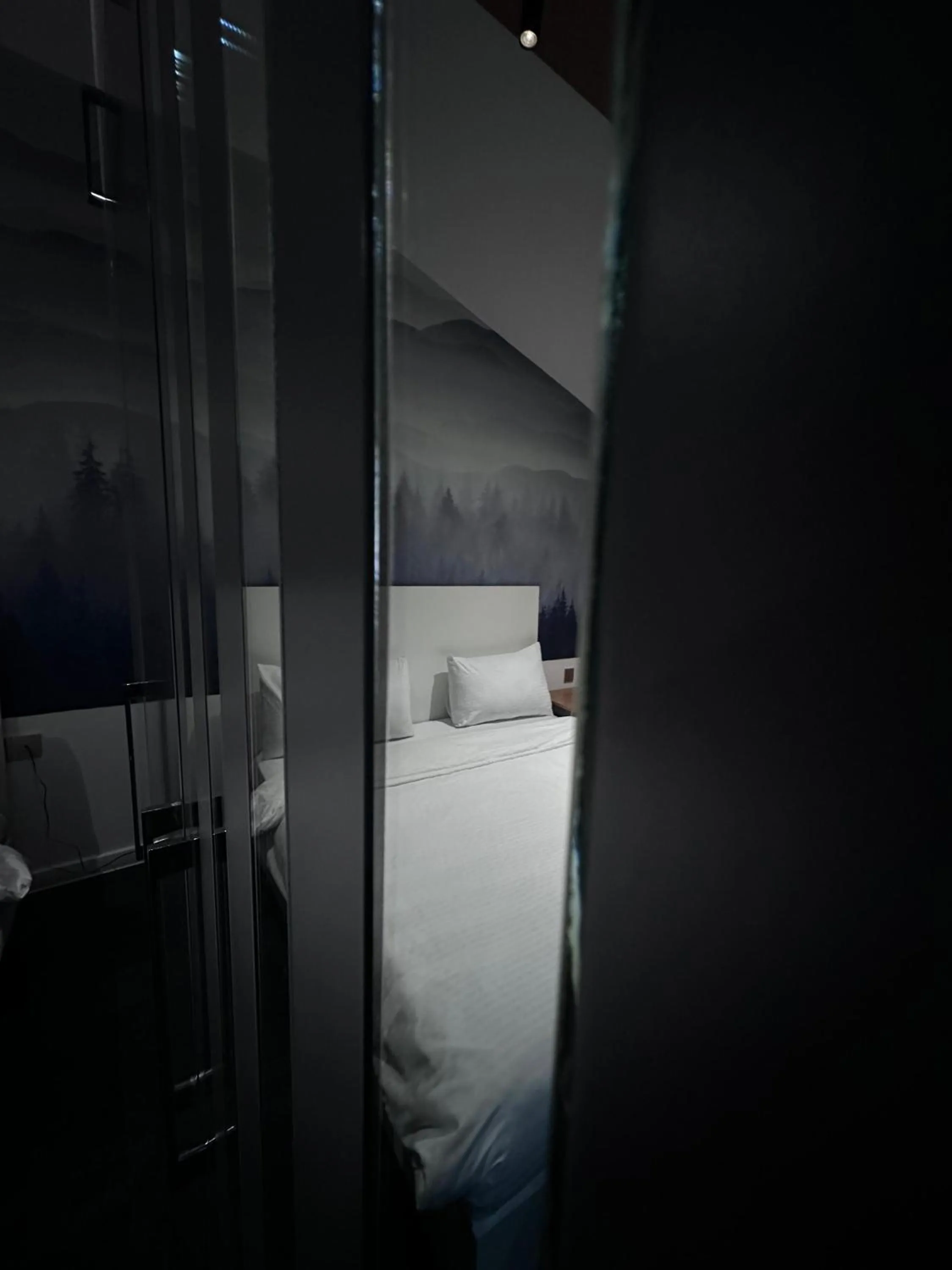 Bed in Central City Hotel