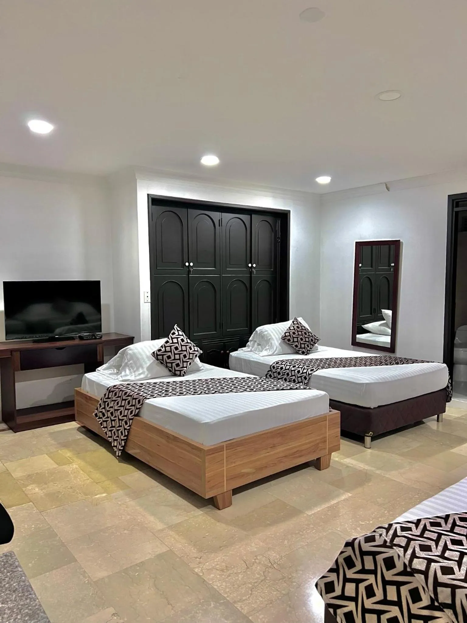 Bed in Hotel Ingenio Reina Isabel