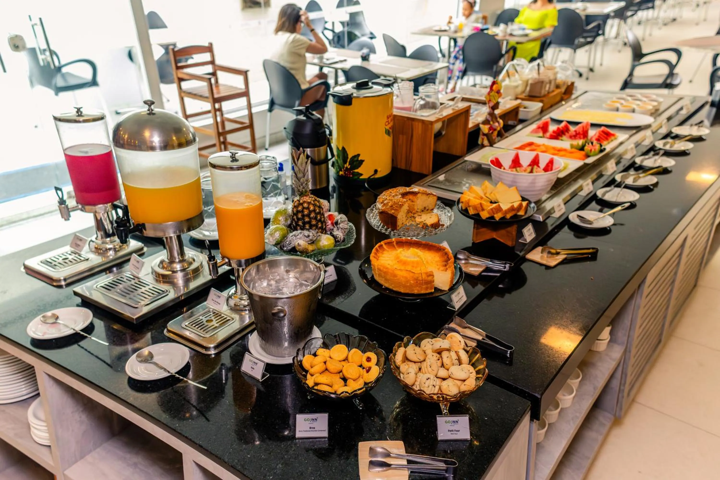 Buffet breakfast in Go Inn Hotel Aracaju