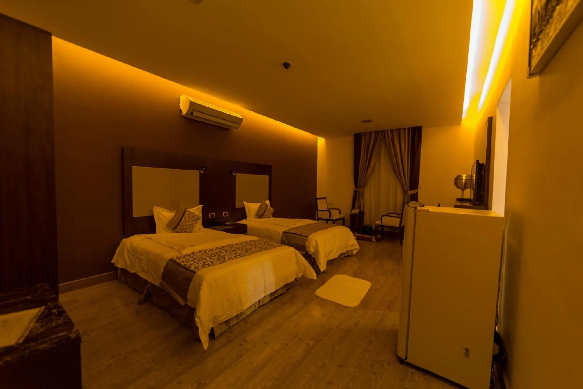 Bedroom, Bed in رؤوم ان للشقق الفندقية-Raoum Inn Hotel Apartments