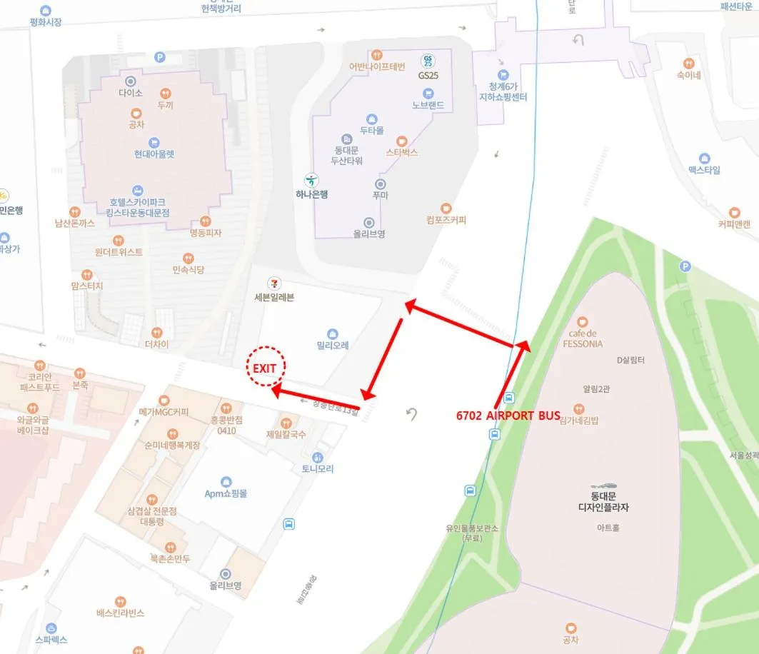 Property building in Hotel Migliore Seoul