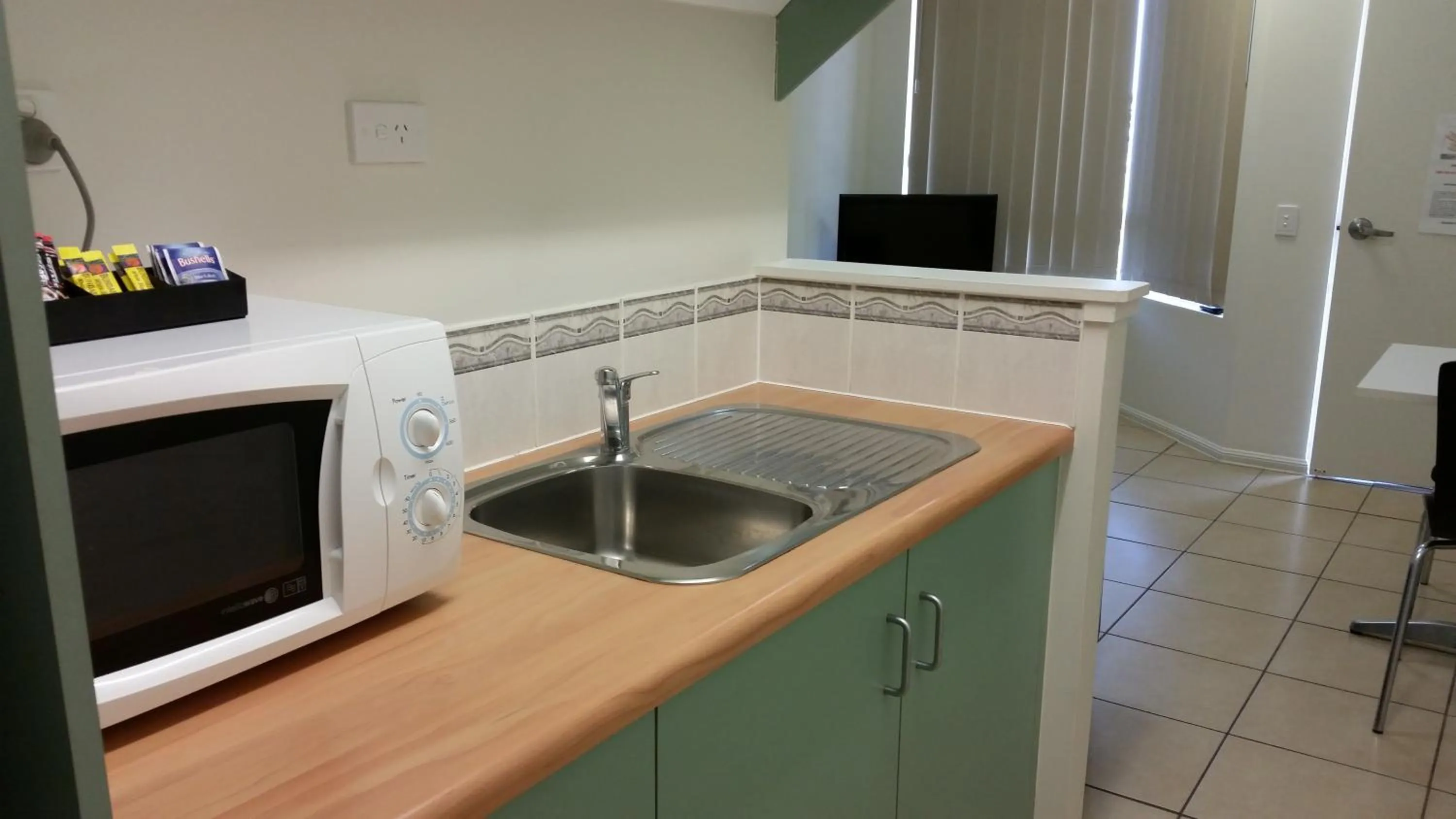 Living room in Port Denison Motor Inn