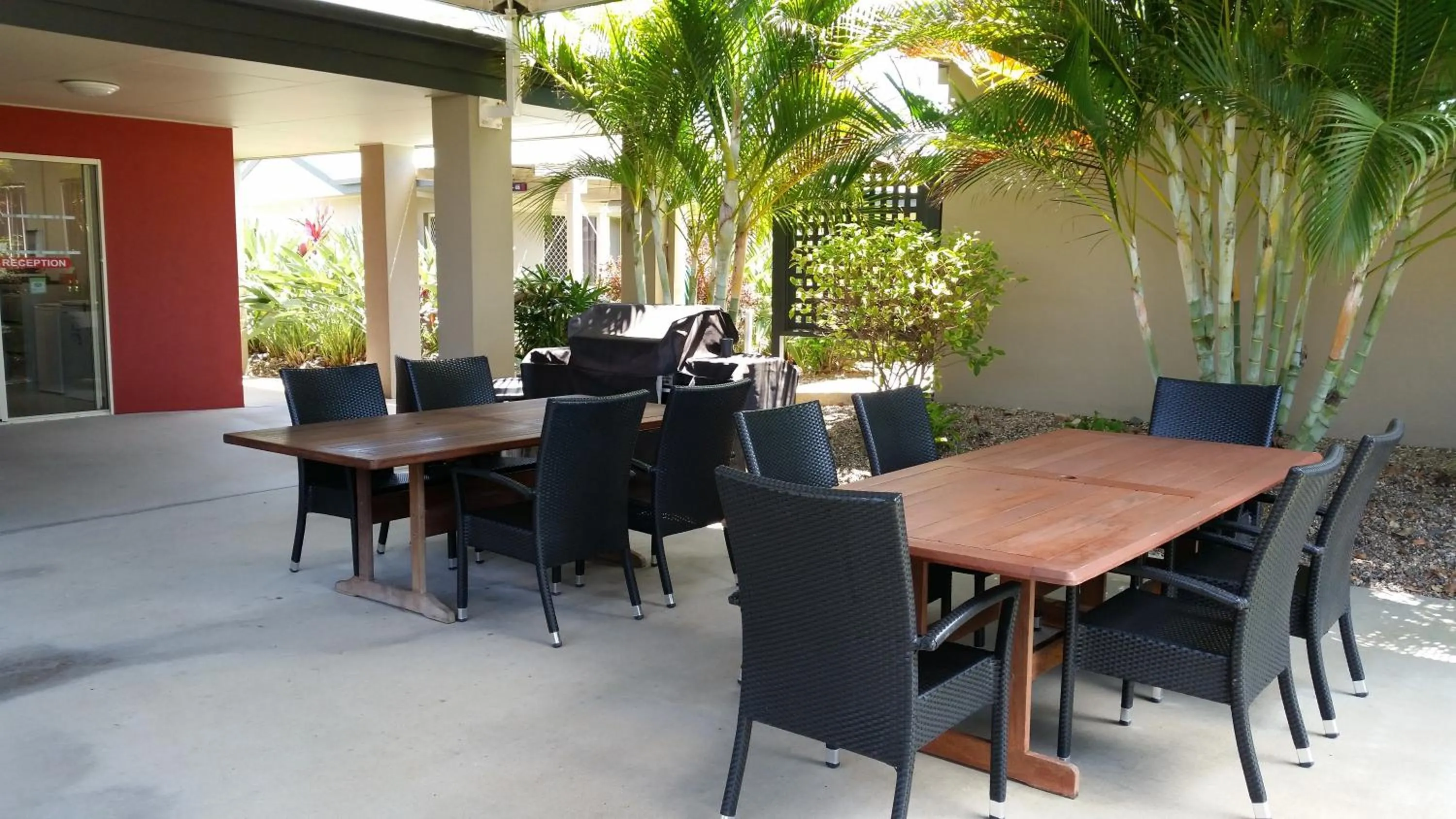 BBQ facilities in Port Denison Motor Inn