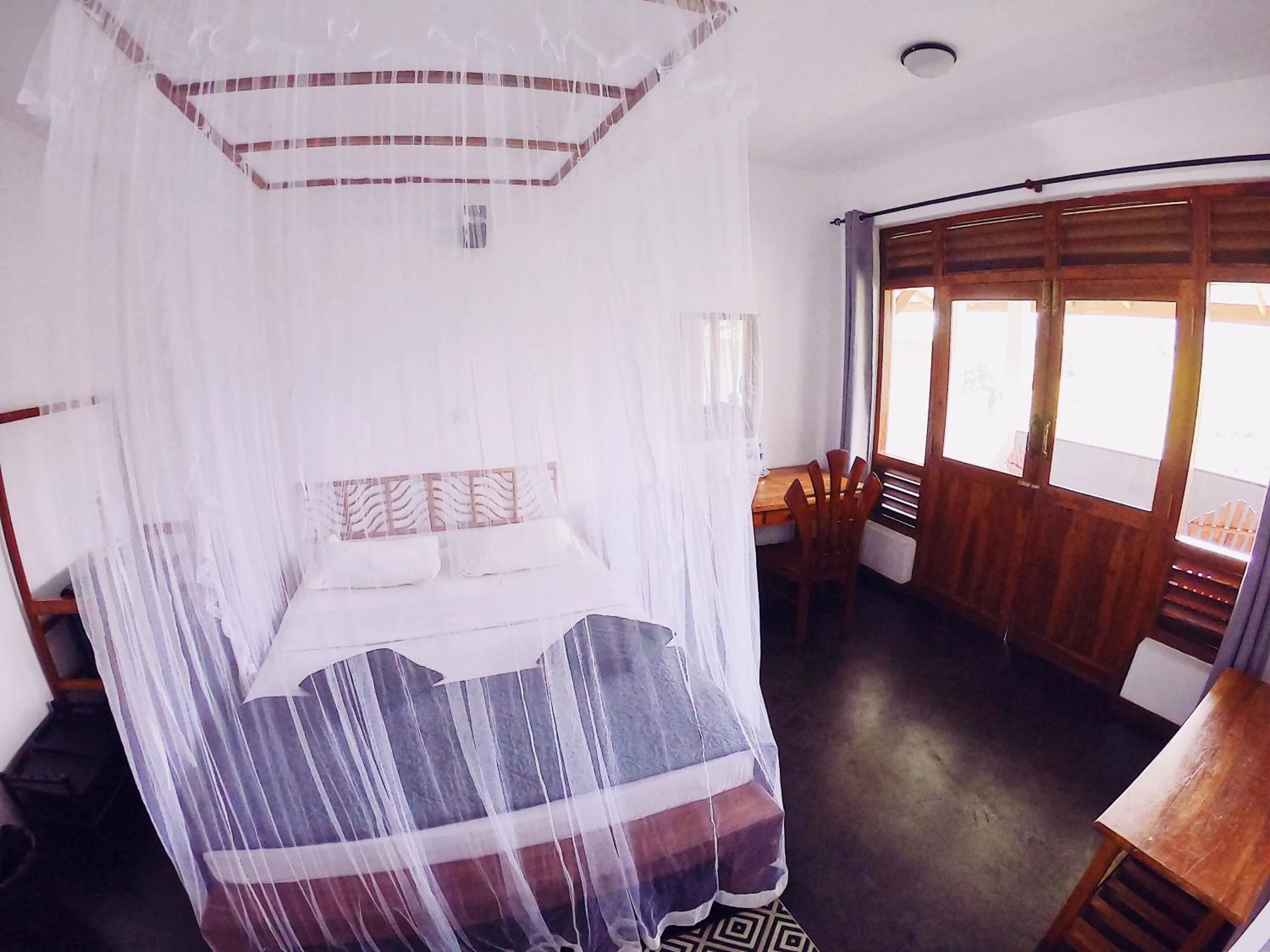 Bed in Lakshmis Hotel Ella