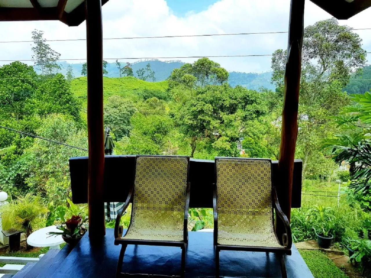 Balcony/Terrace in Lakshmis Hotel Ella