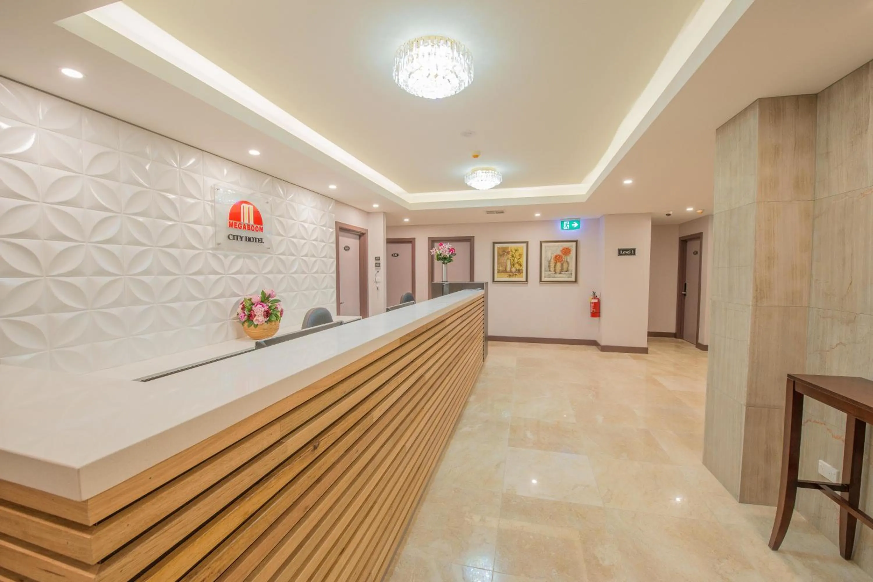 Lobby or reception in Megaboom City Hotel