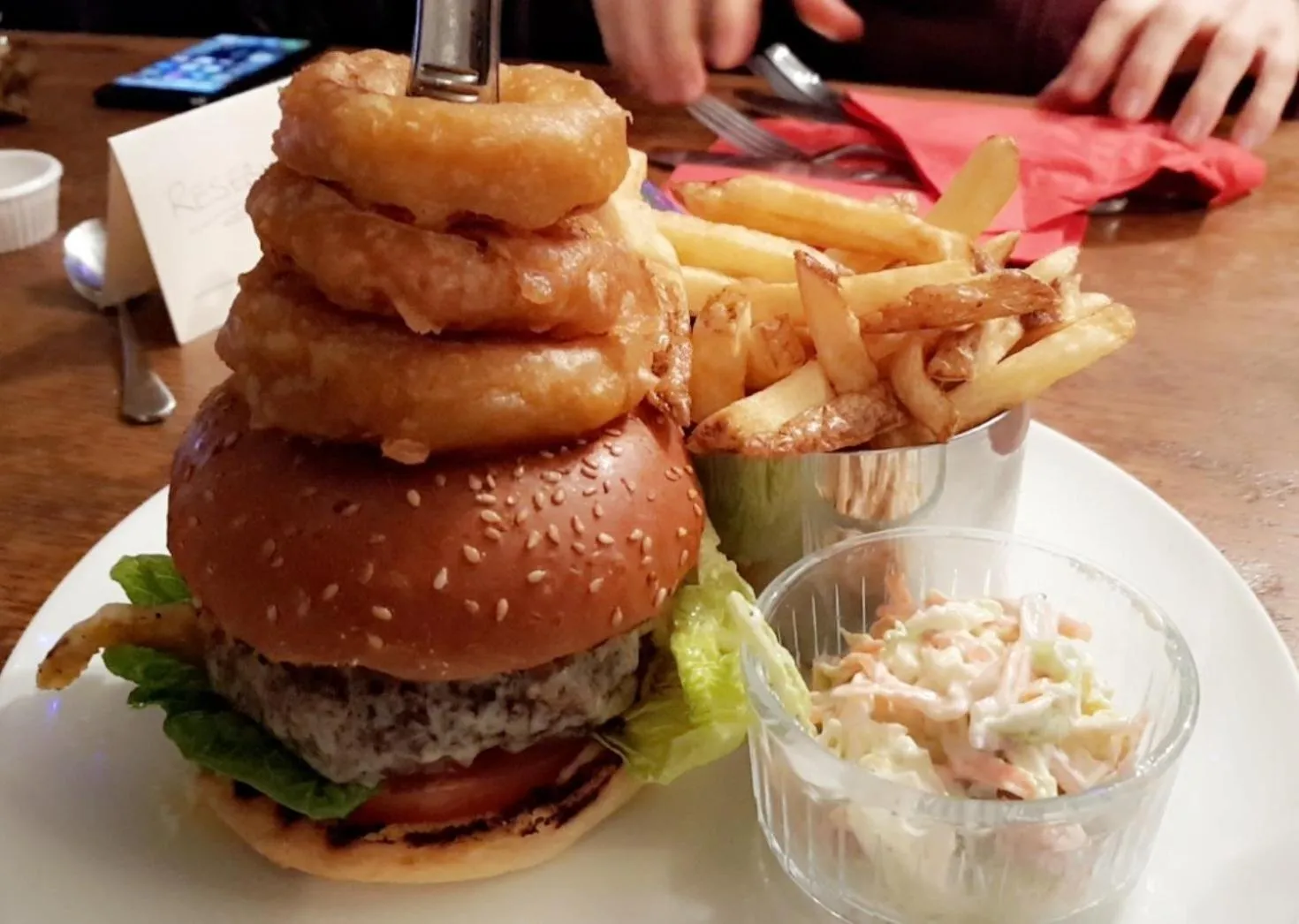 Dining area in The Walkhampton Inn