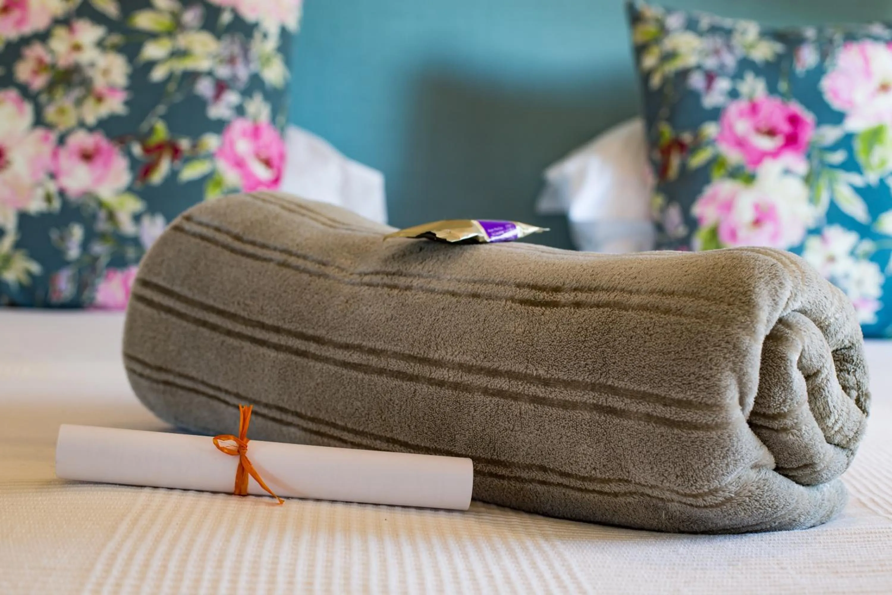 Decorative detail, Bed in Summit Place Guesthouse