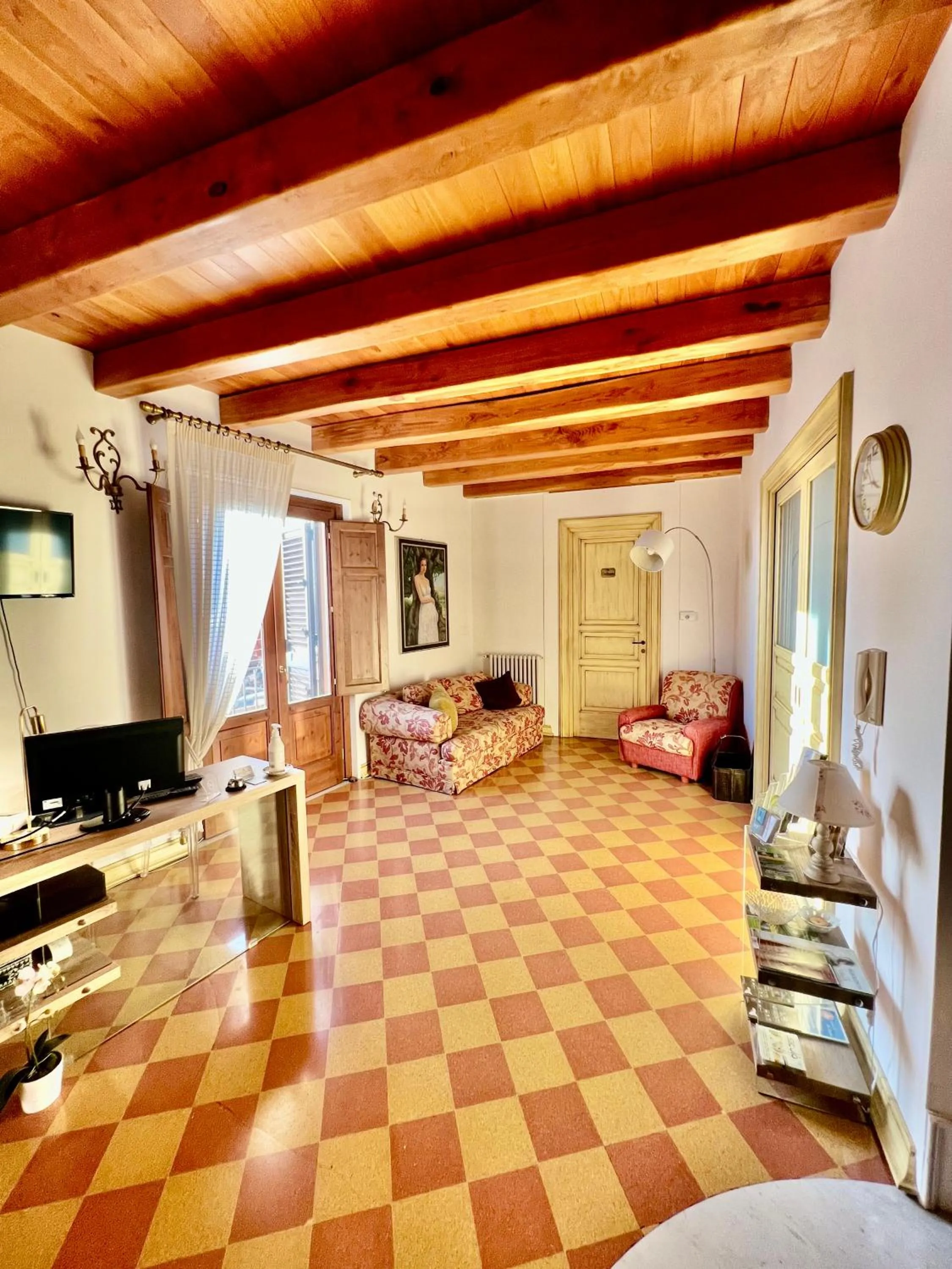 Seating area in Atenea Luxury Suites - Atenea Collection