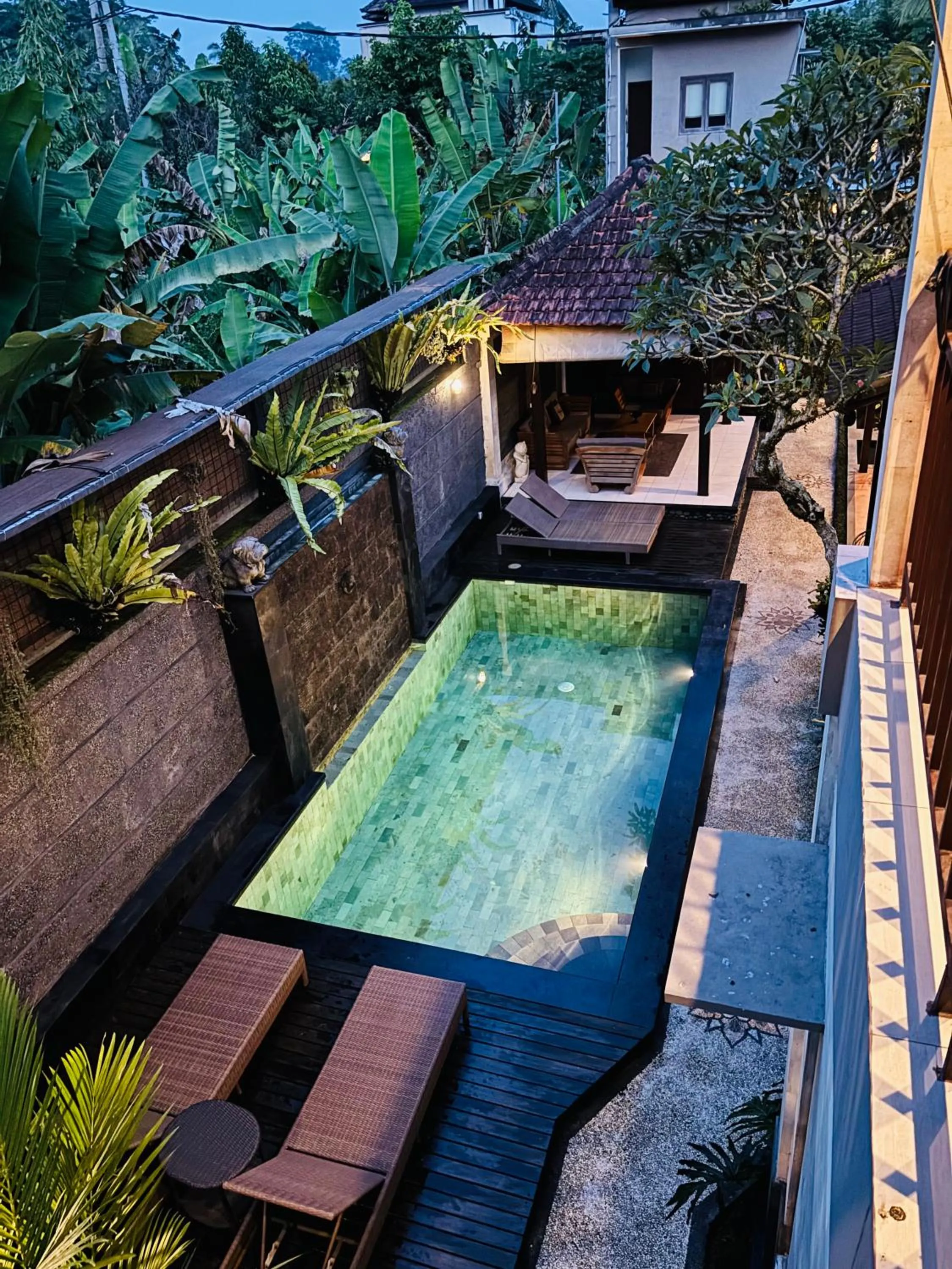 Patio in Uma Padi Villa