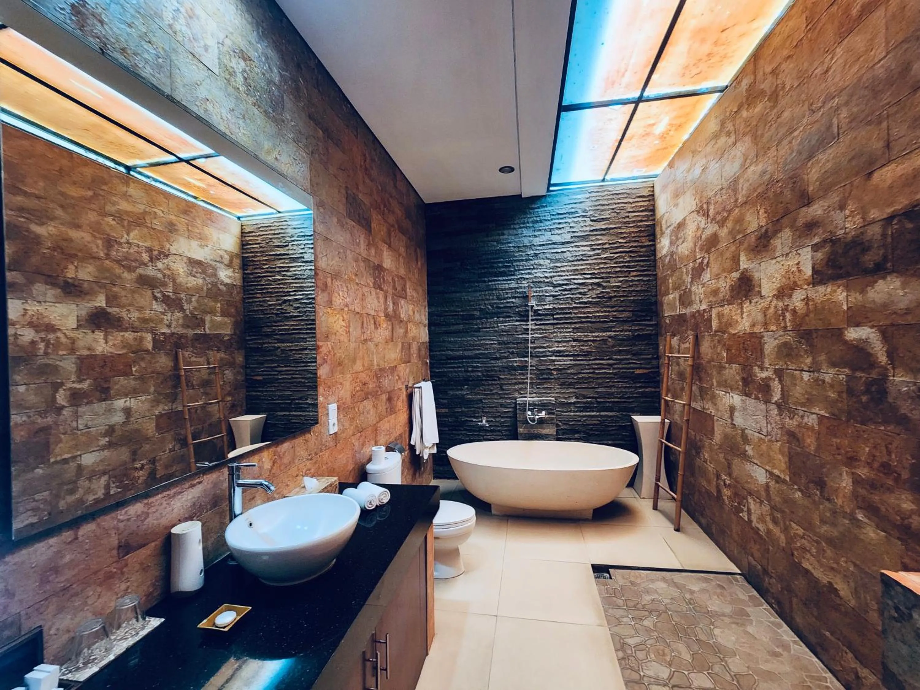 Shower in Uma Padi Villa