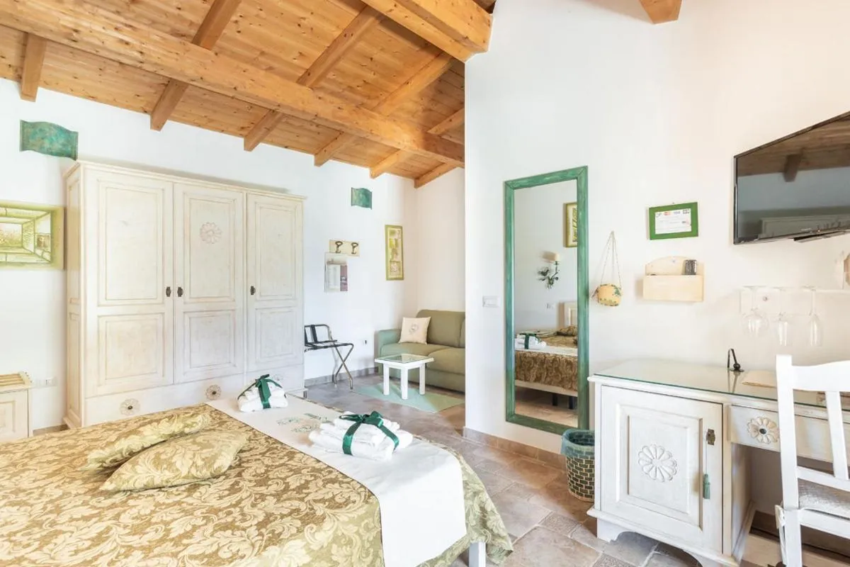 Bed in Villa Flumini