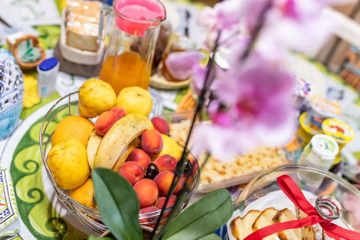 Breakfast in Villa Flumini
