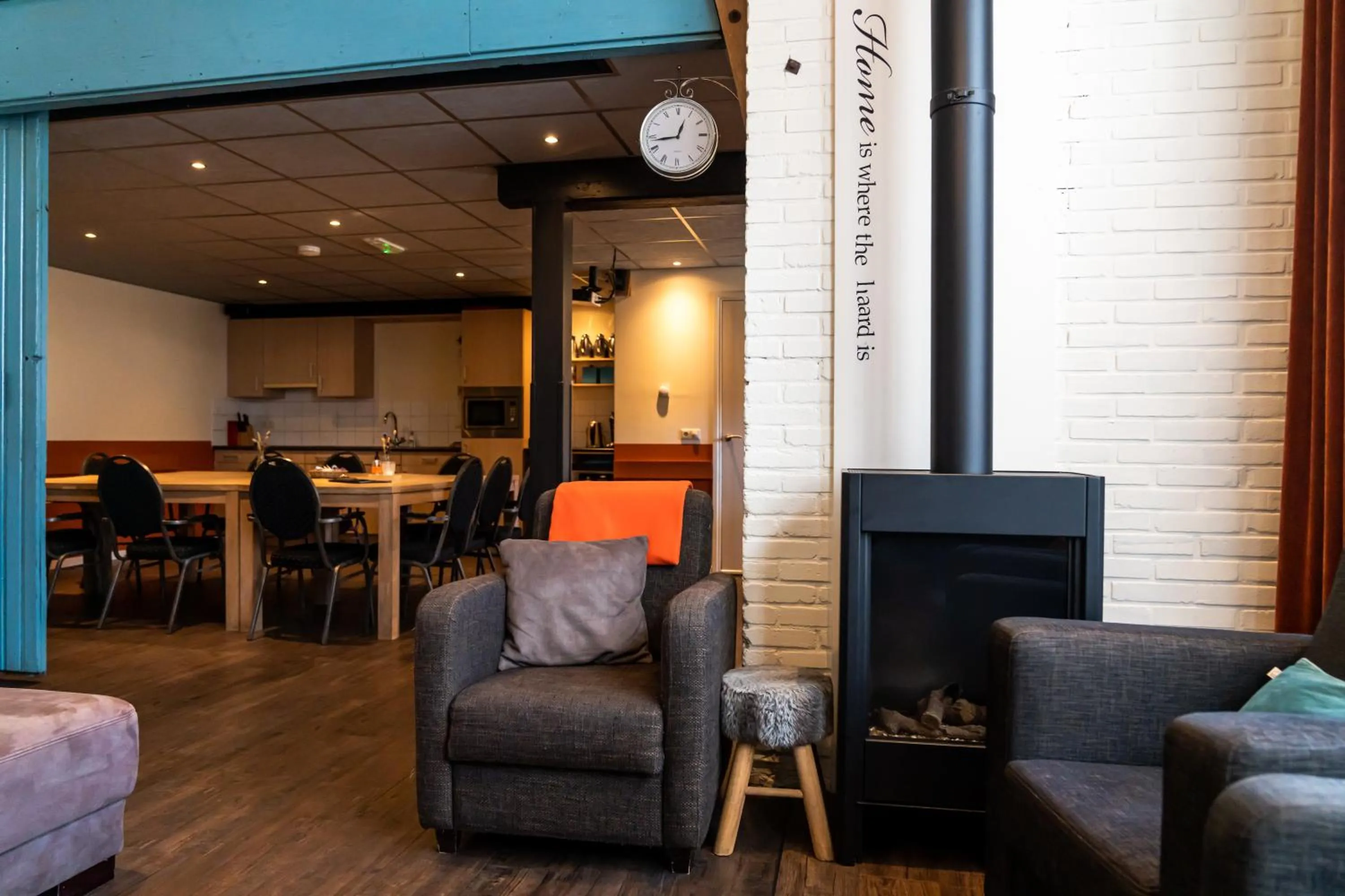 Seating area in De Johanneshoeve