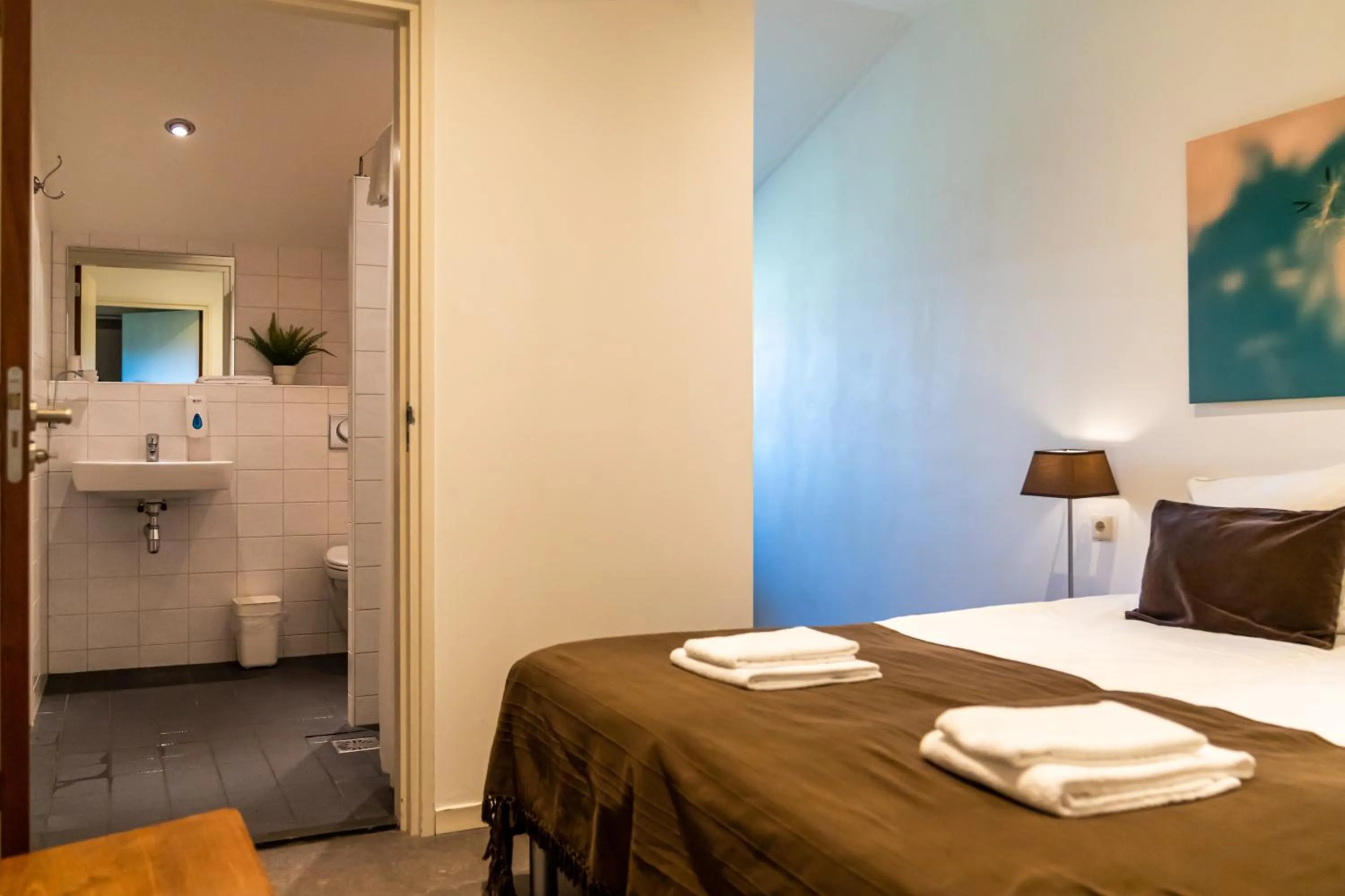 Bedroom, Bed in De Johanneshoeve