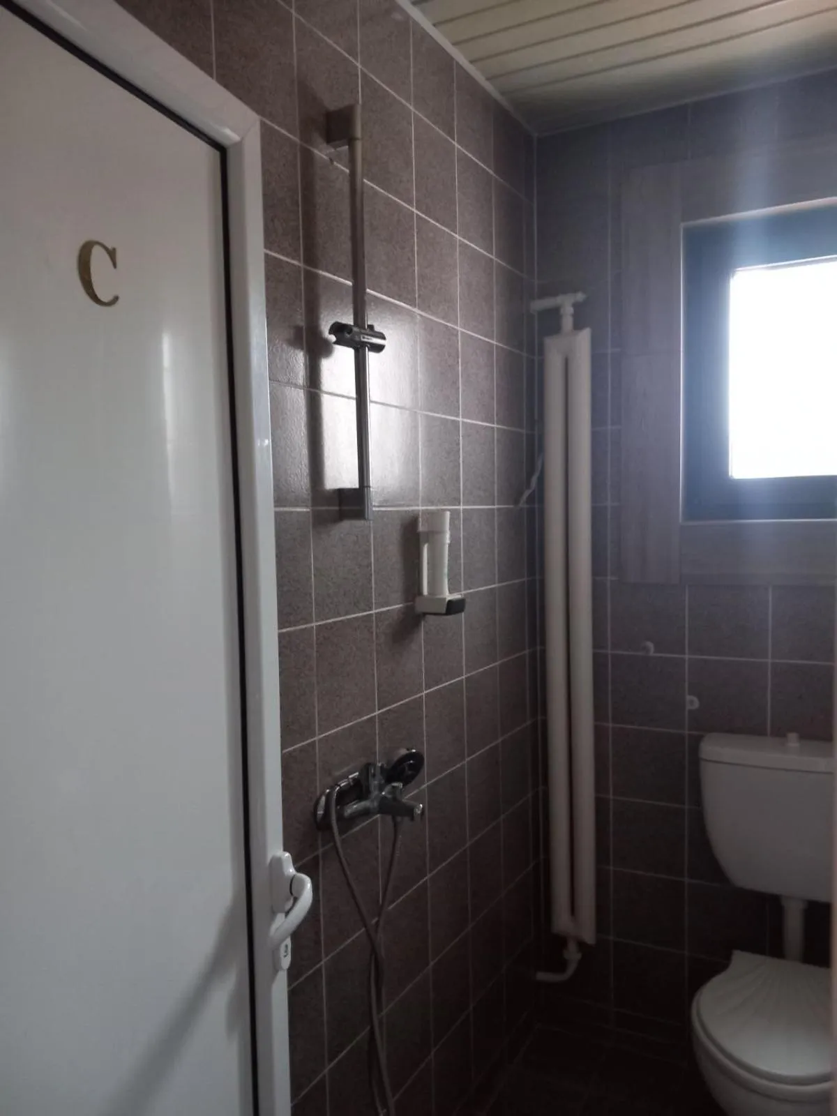 Shower in Hotel Mishel