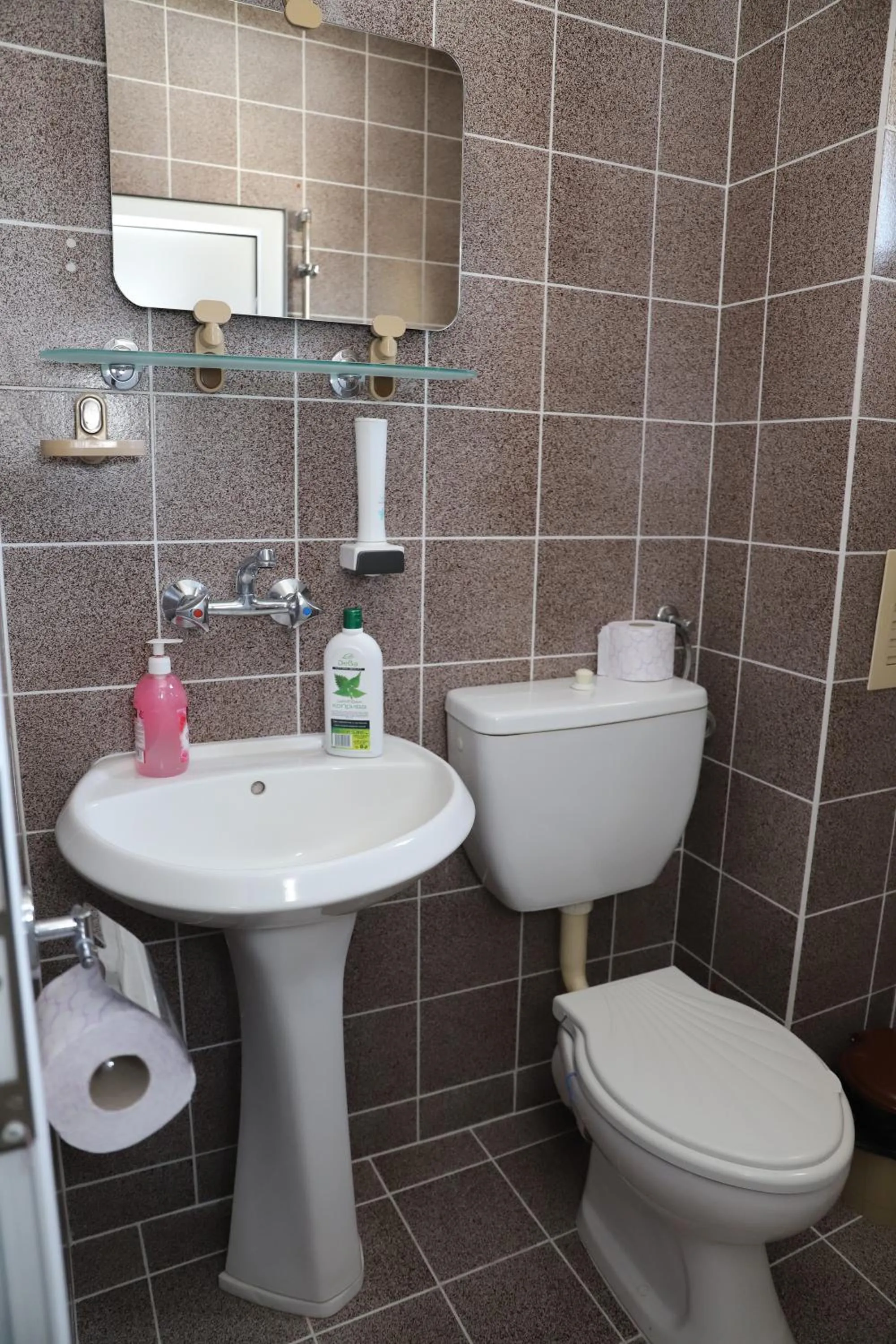 Toilet in Hotel Mishel