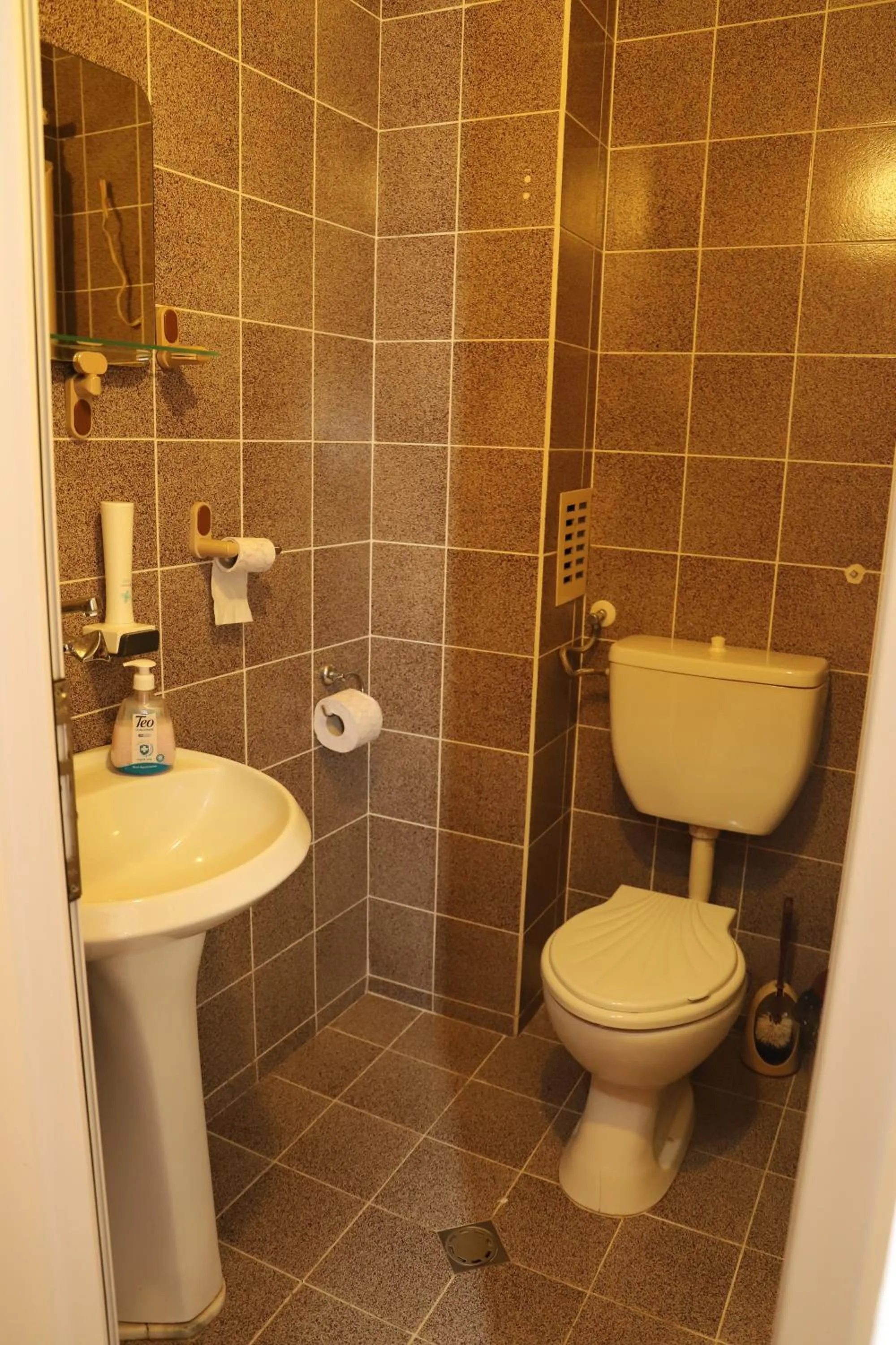 Shower in Hotel Mishel