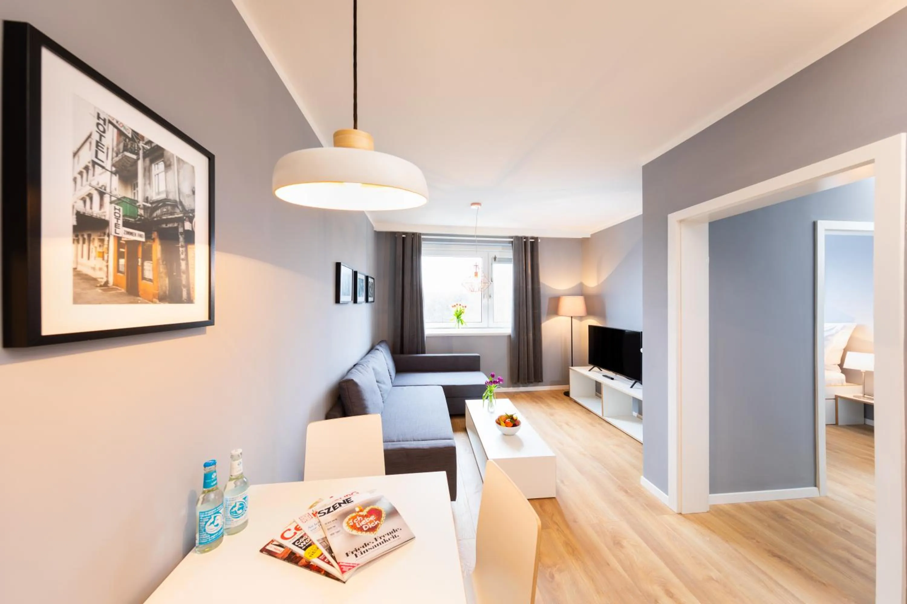 Living room in Boardinghouse St.Pauli