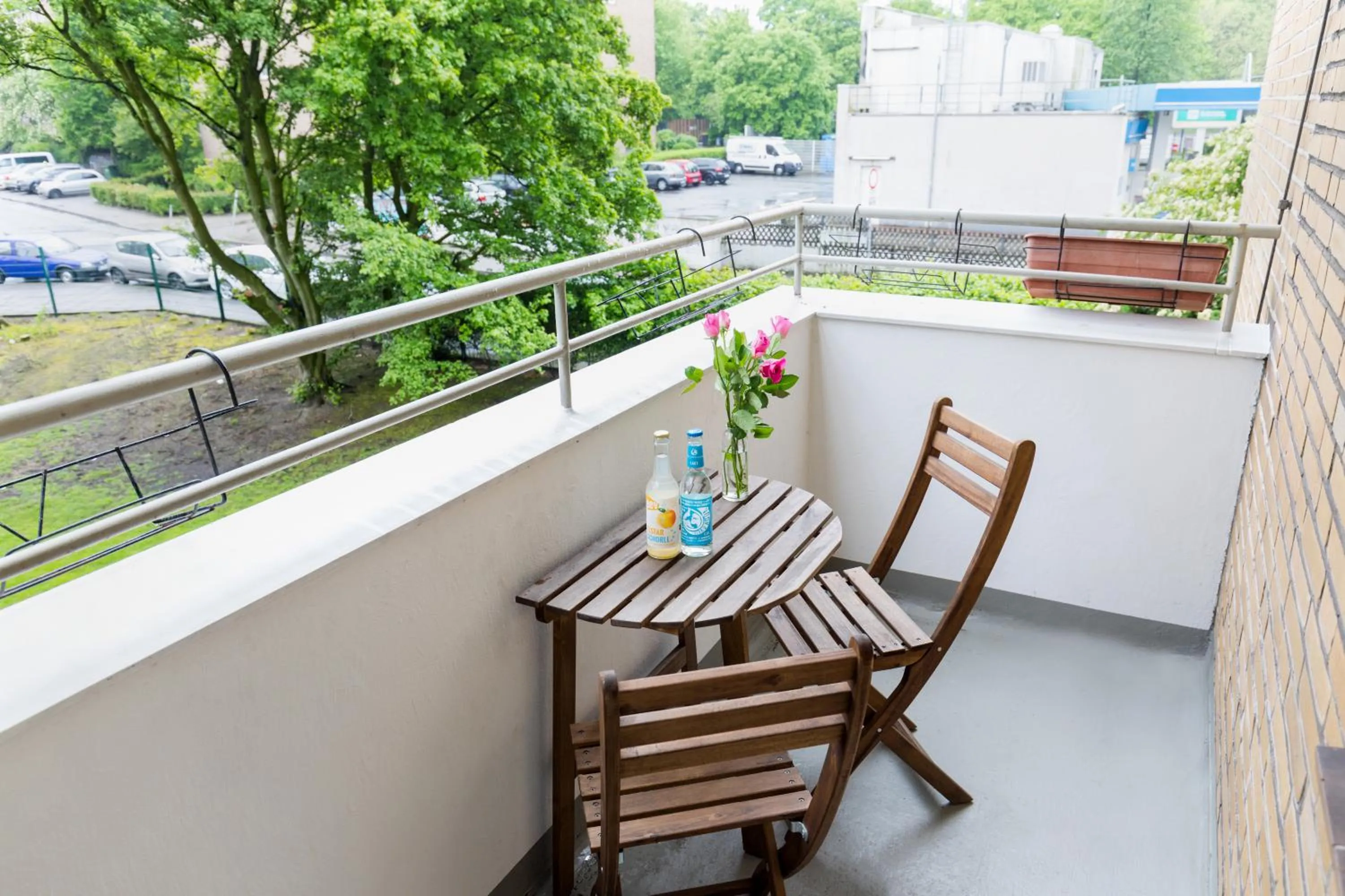 Balcony/Terrace in Boardinghouse St.Pauli