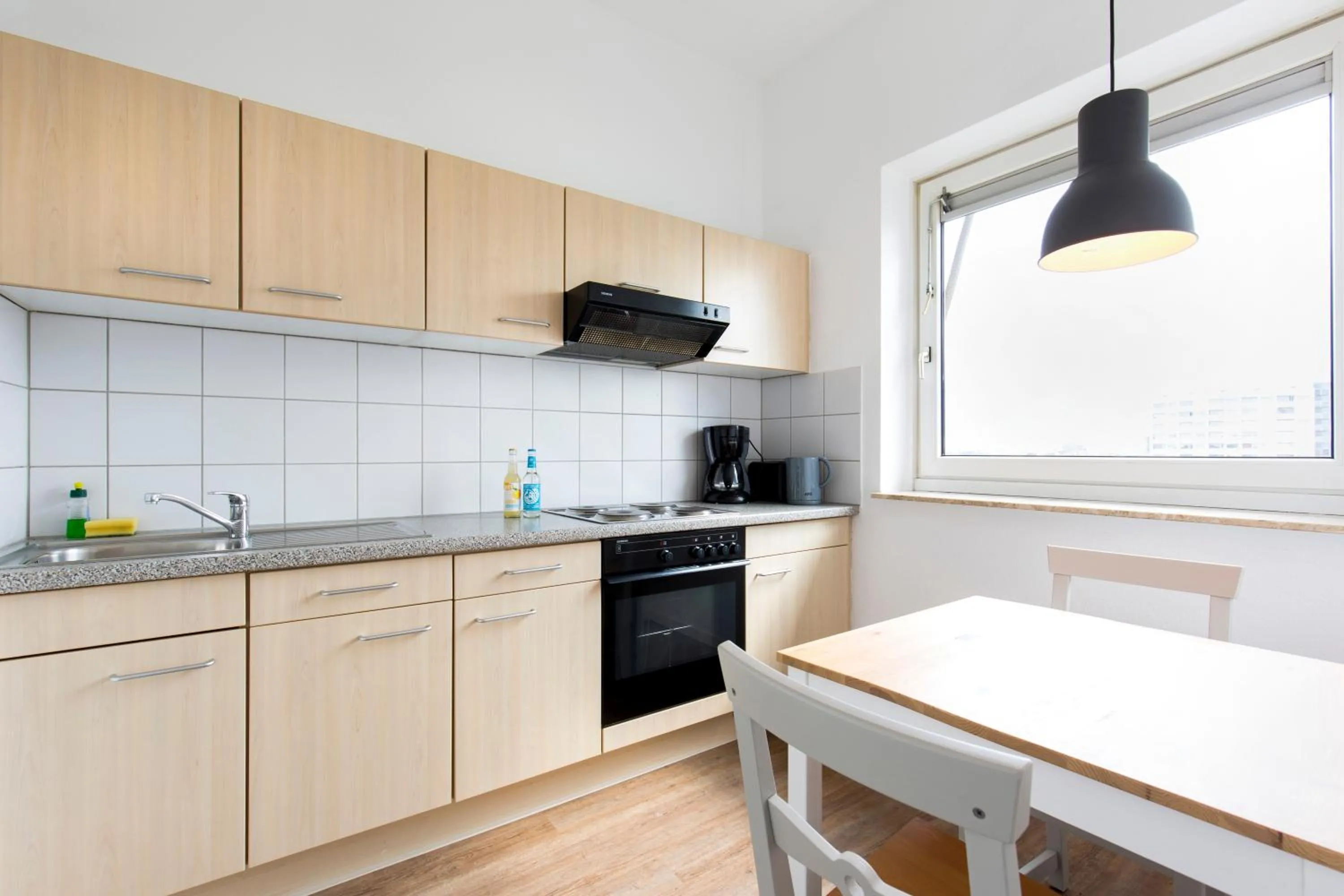Kitchen or kitchenette in Boardinghouse St.Pauli