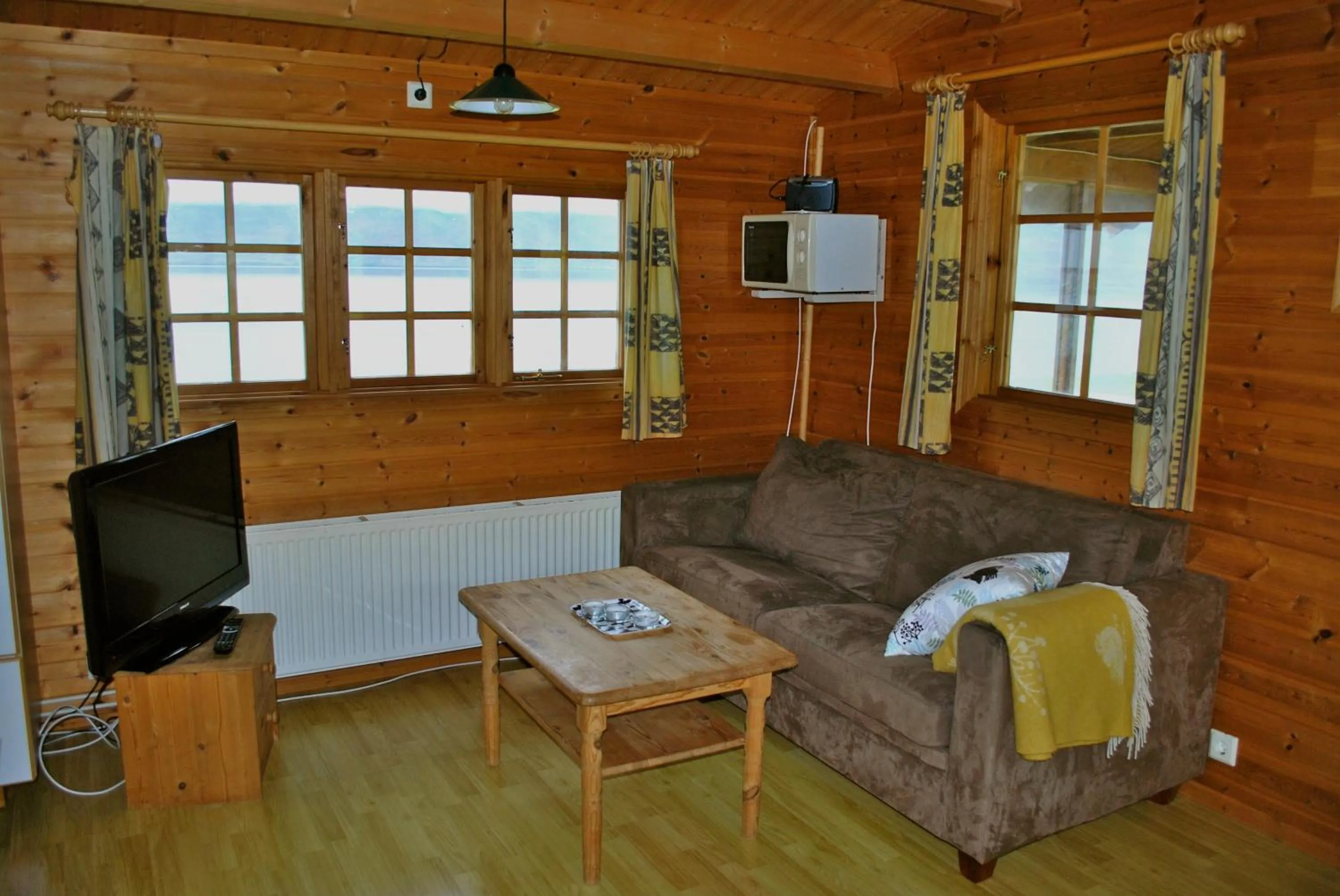 Seating area in Ytri Vík