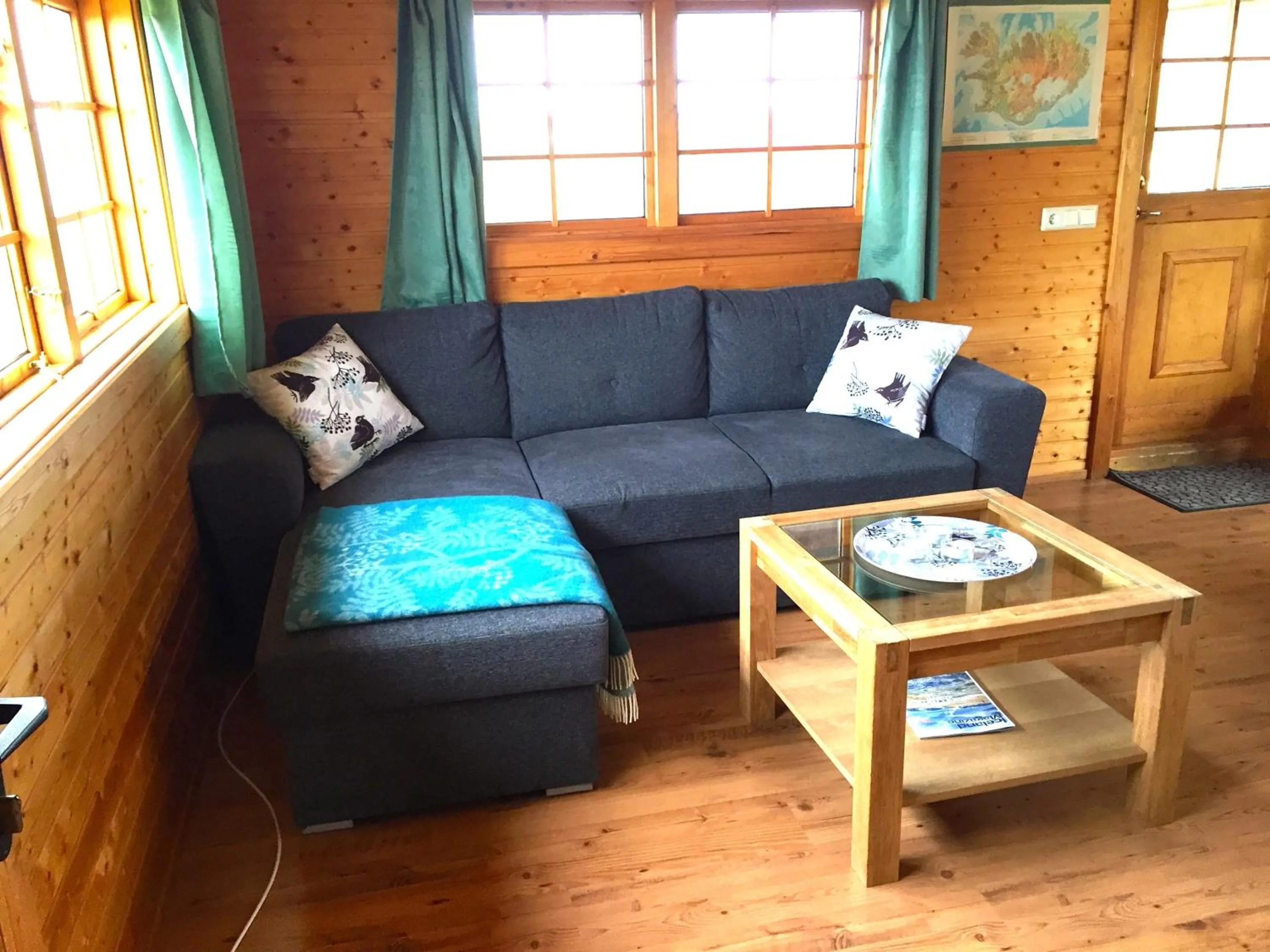 Seating area in Ytri Vík