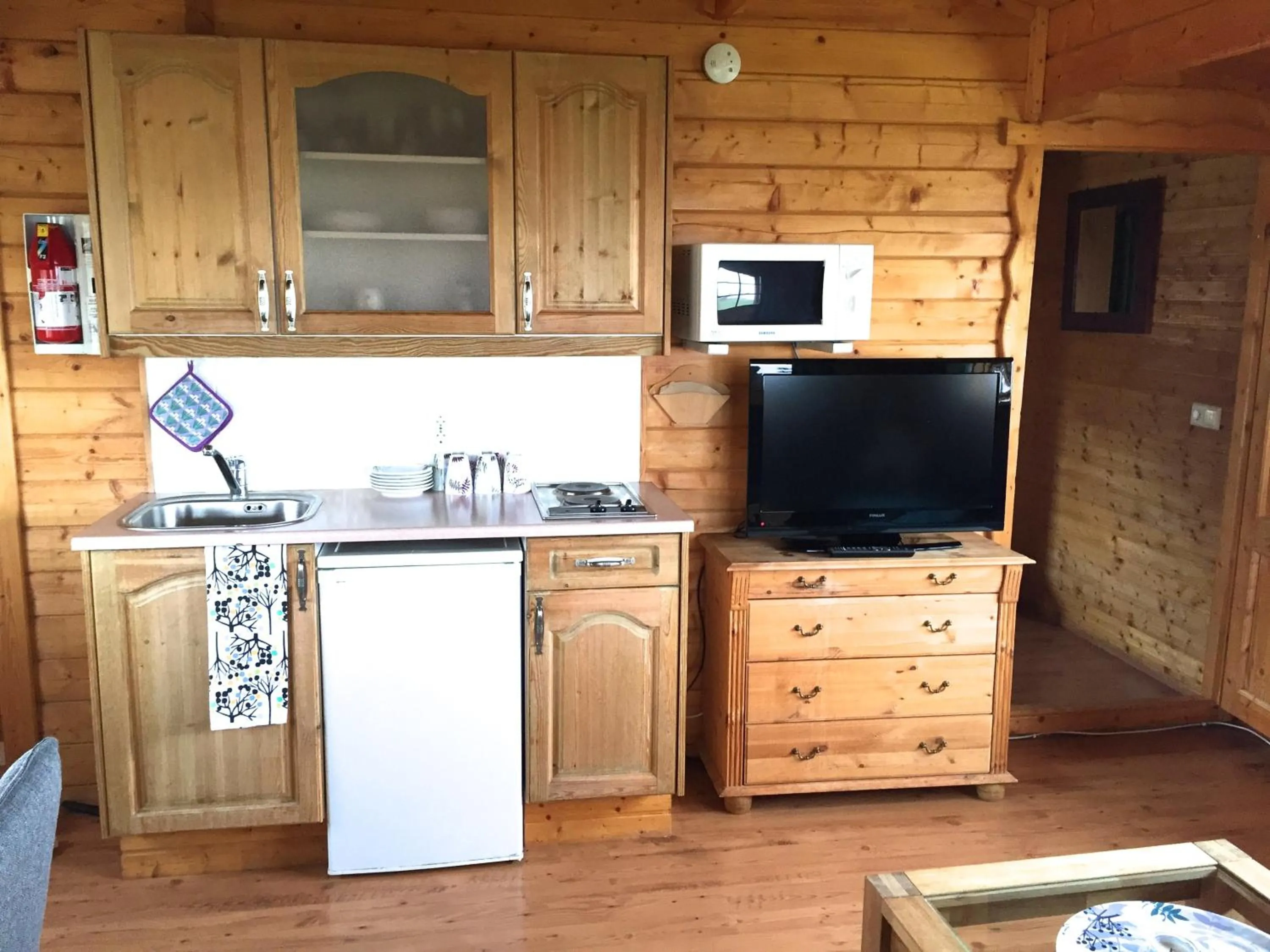 Kitchen or kitchenette in Ytri Vík